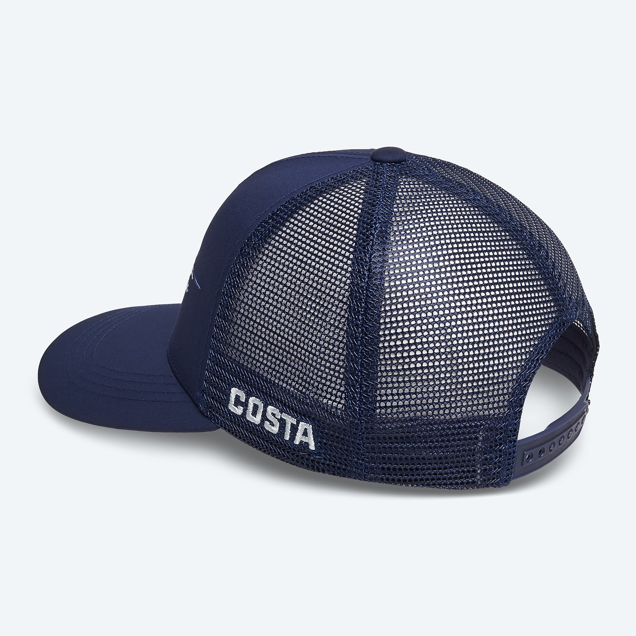 Accessories Ice Blue Costa Marlin Stitched Trucker Image 2 of 3 Accessories Ice Blue Costa Marlin Stitched Trucker Image 2 of 3