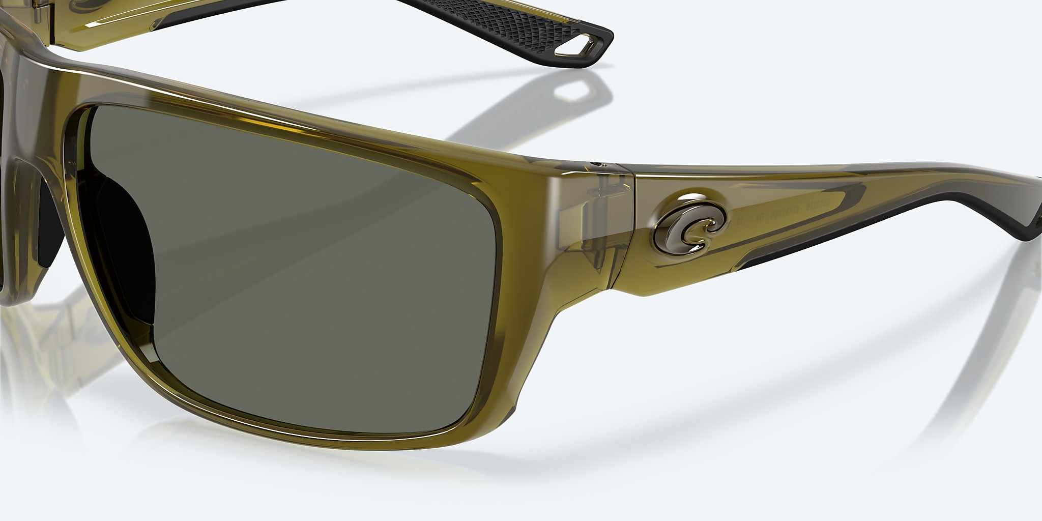 Sunglasses Costa Fly Line L (64-13) with Gray lens and Seagrass frame Image 6 of 7 Sunglasses Costa Fly Line L (64-13) with Gray lens and Seagrass frame Image 6 of 7