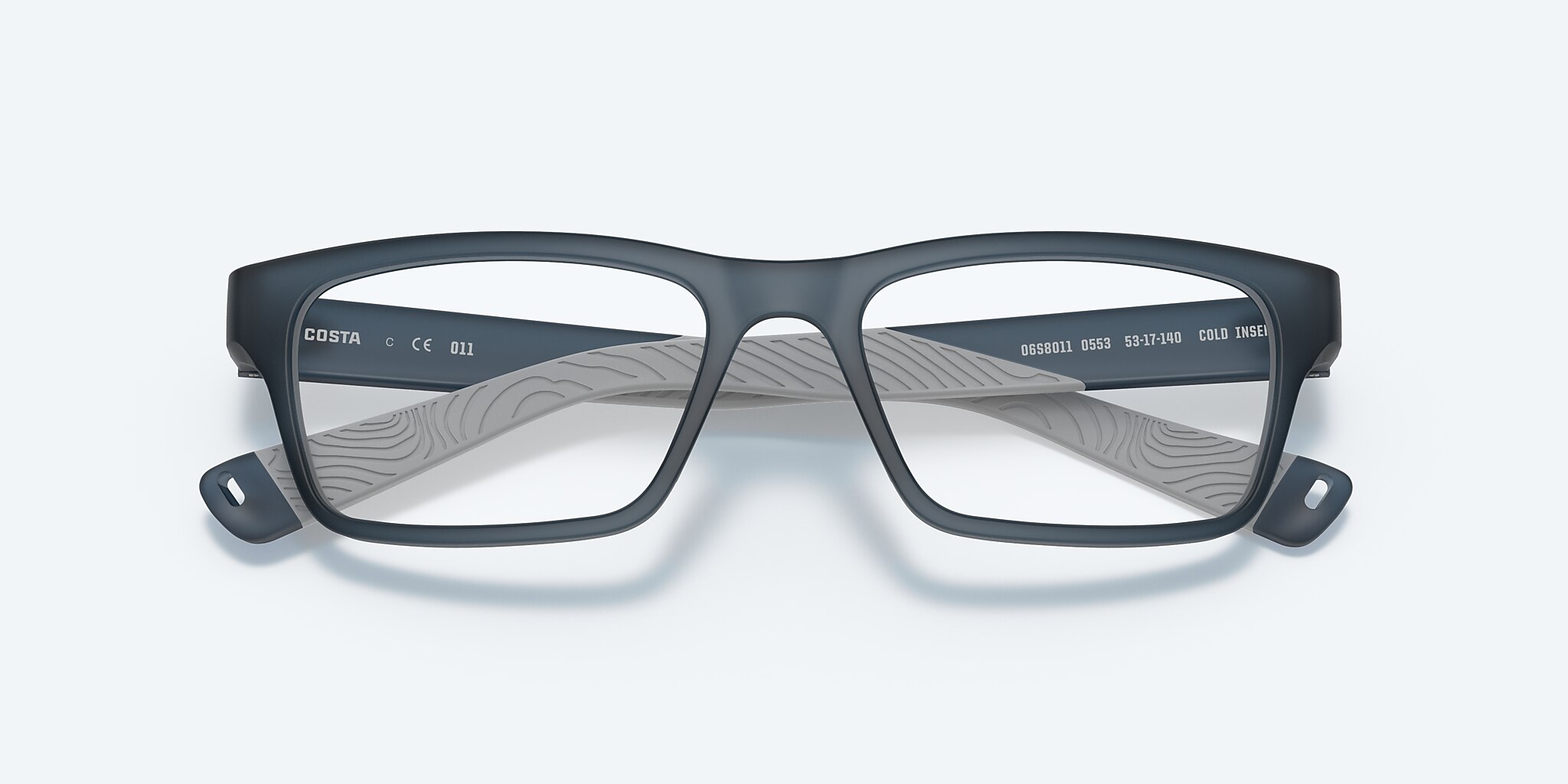 Lunettes de vue Costa Ocean Ridge 310 M (53-17) avec Verres de Démonstration verre et Bleu Pacifique monture Image 5 de 5