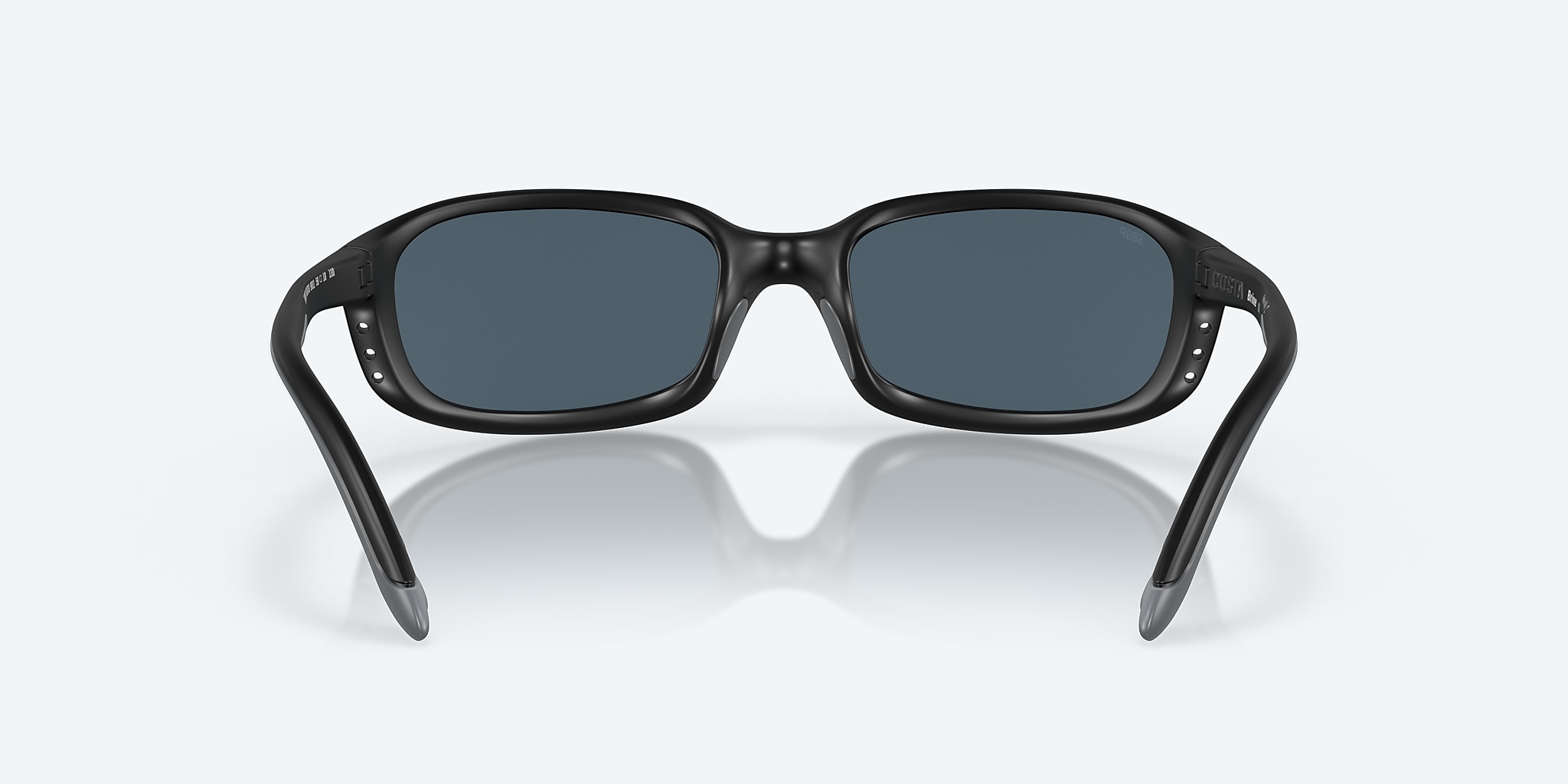 Sunglasses Costa Brine S (59-18) with Gray lens and Matte Black frame Image 4 of 7 Sunglasses Costa Brine S (59-18) with Gray lens and Matte Black frame Image 4 of 7