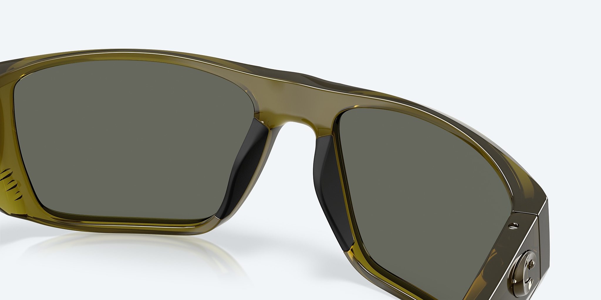 Sunglasses Costa Finlet L (59-19) with Gray lens and Seagrass frame Image 7 of 7 Sunglasses Costa Finlet L (59-19) with Gray lens and Seagrass frame Image 7 of 7