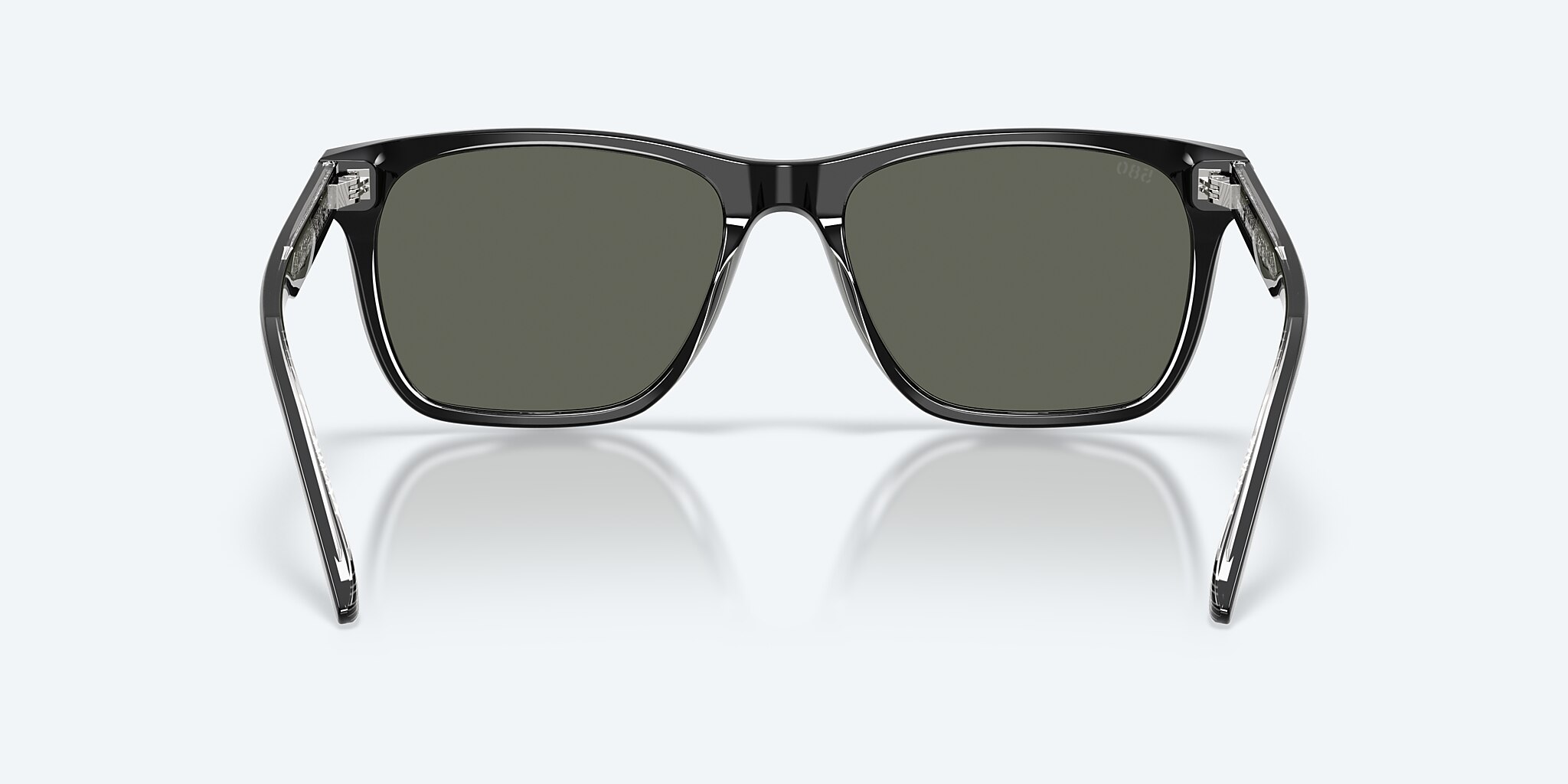Sunglasses Costa Gravels L (57-18) with Gray lens and Black frame Image 4 of 8