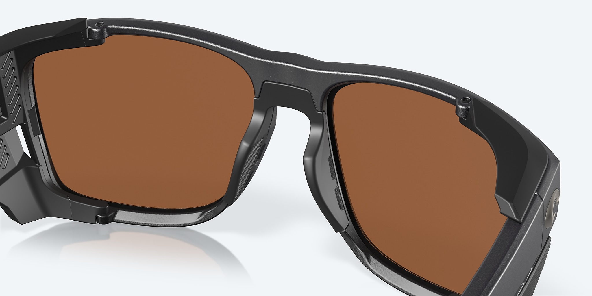 Sunglasses Costa King Tide 6 XL (58-17) with Copper Silver Mirror lens and Black Pearl frame Image 7 of 7 Sunglasses Costa King Tide 6 XL (58-17) with Copper Silver Mirror lens and Black Pearl frame Image 7 of 7