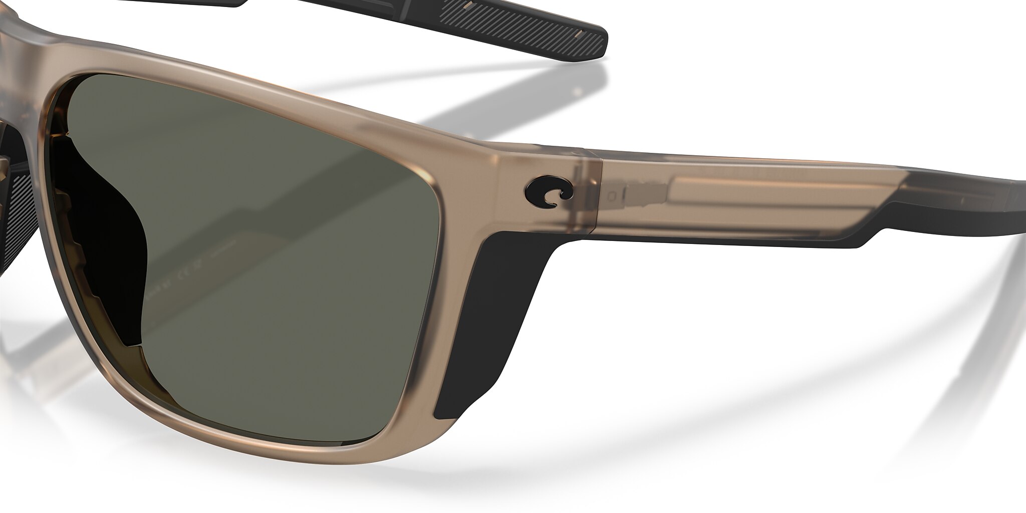 カリフォルニア Costa Ferg XL XXL (62-16) with Gray lenses and Matte Brown Smoke