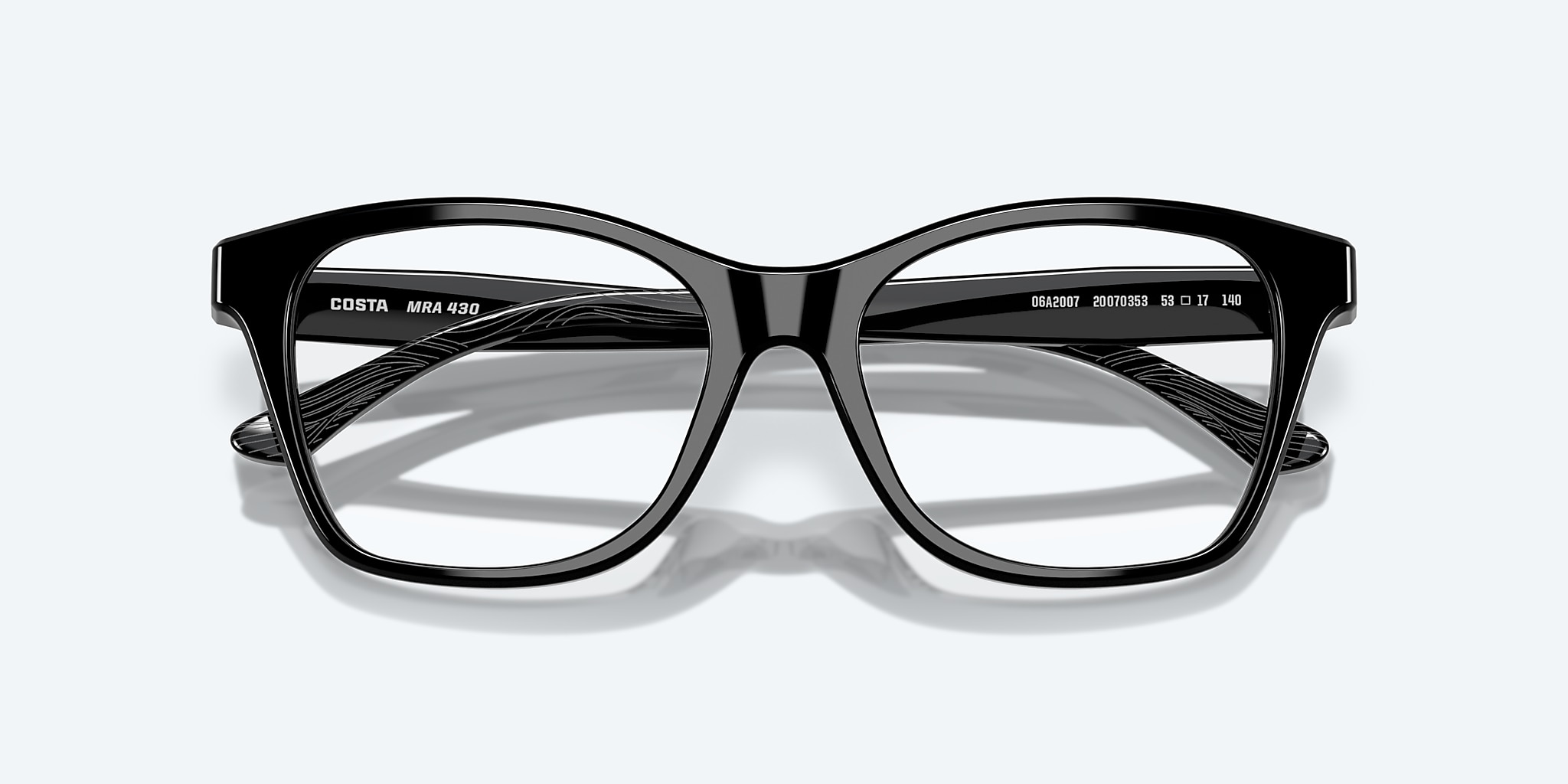 Lentes de Vista Costa Mariana Trench 430 M (53-17) con Micas de Demostración lente y Negro montura Imagen 5 de 7 Lentes de Vista Costa Mariana Trench 430 M (53-17) con Micas de Demostración lente y Negro montura Imagen 5 de 7