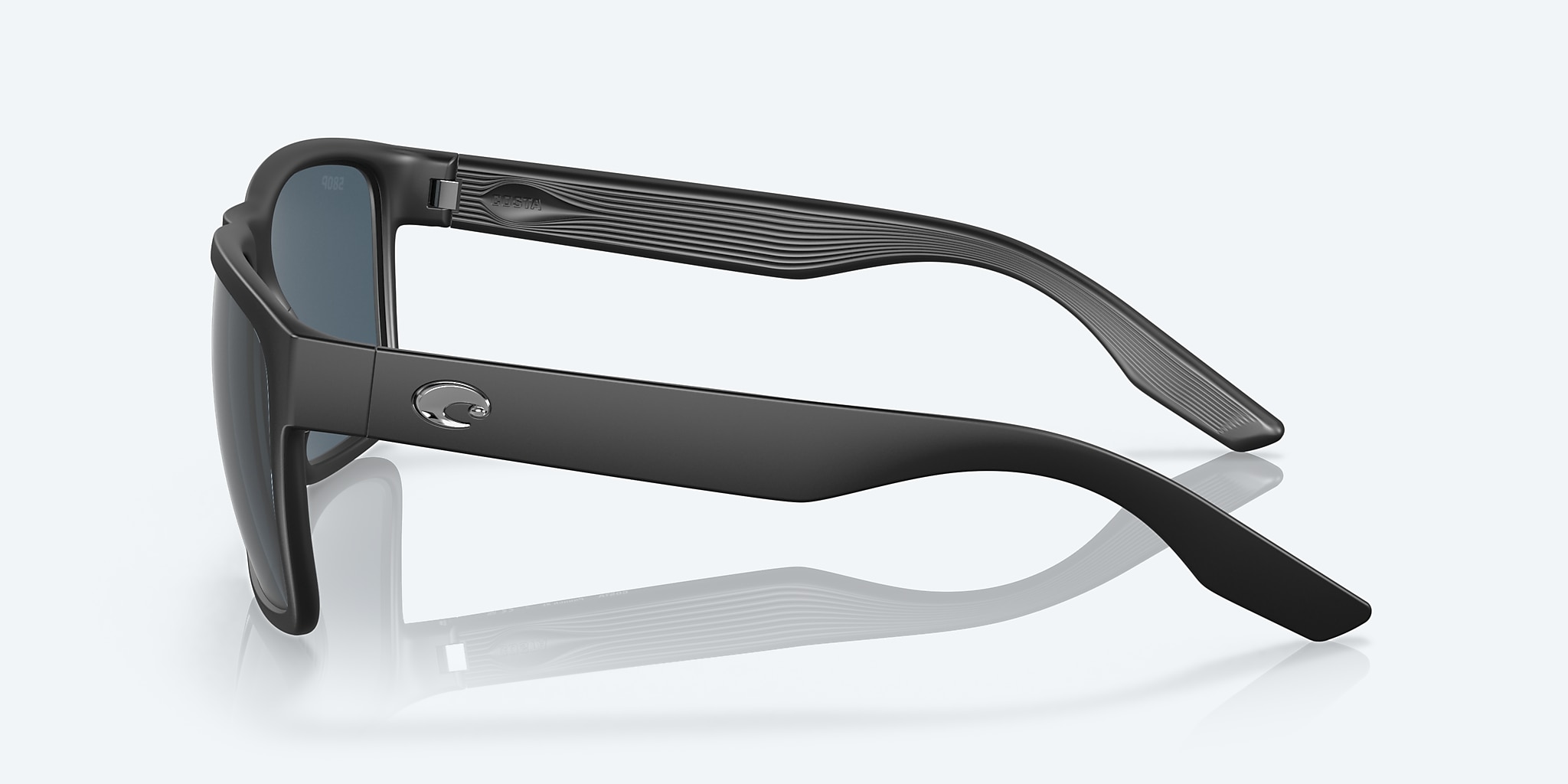 Sunglasses Costa Paunch XL XXL (59-18) with Gray lens and Matte Black frame Image 3 of 7 Sunglasses Costa Paunch XL XXL (59-18) with Gray lens and Matte Black frame Image 3 of 7