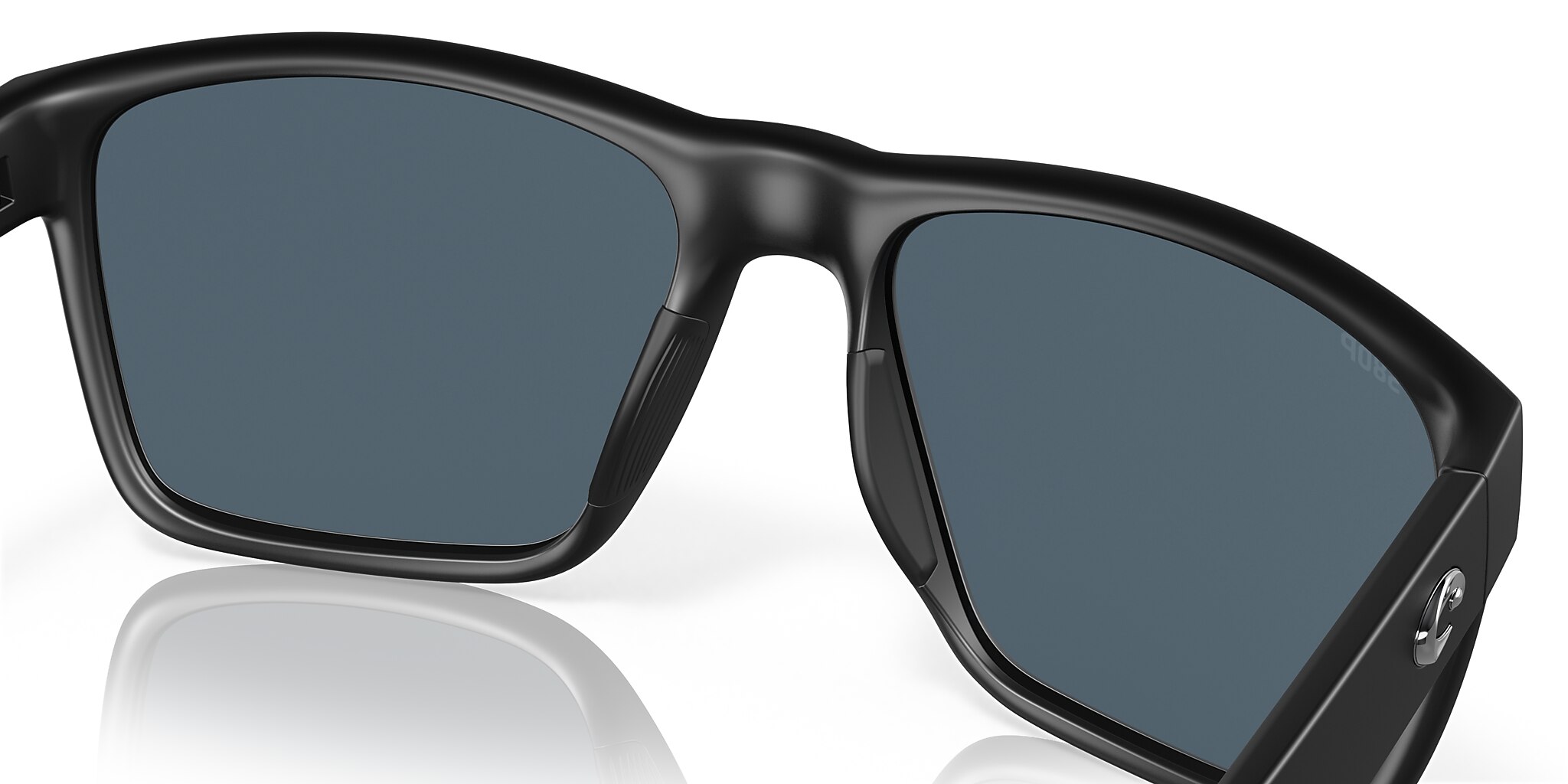 Costa Paunch XL XXL (59-18) with Gray lenses and Matte Black frame