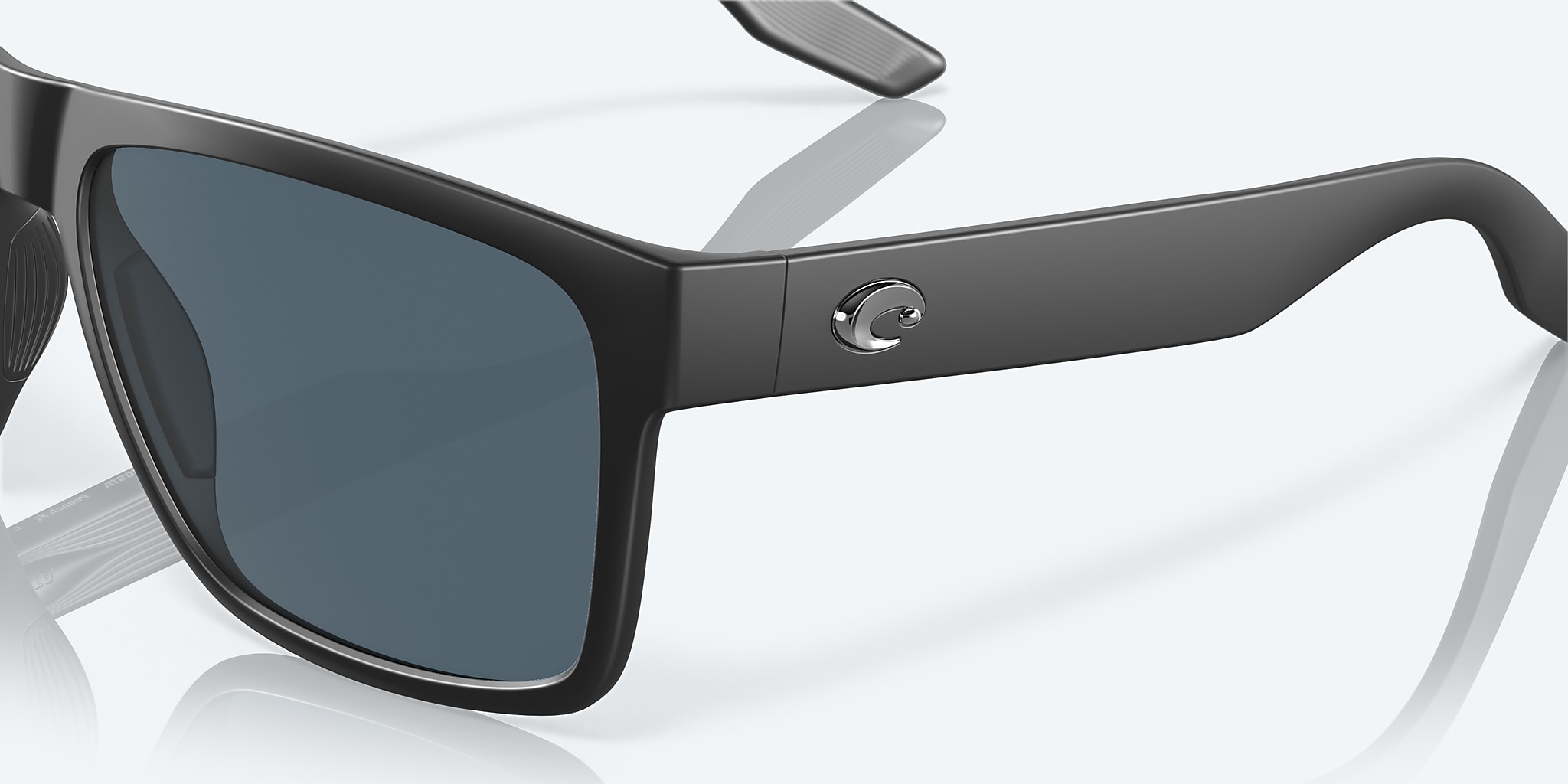Sunglasses Costa Paunch XL XXL (59-18) with Gray lens and Matte Black frame Image 6 of 7 Sunglasses Costa Paunch XL XXL (59-18) with Gray lens and Matte Black frame Image 6 of 7
