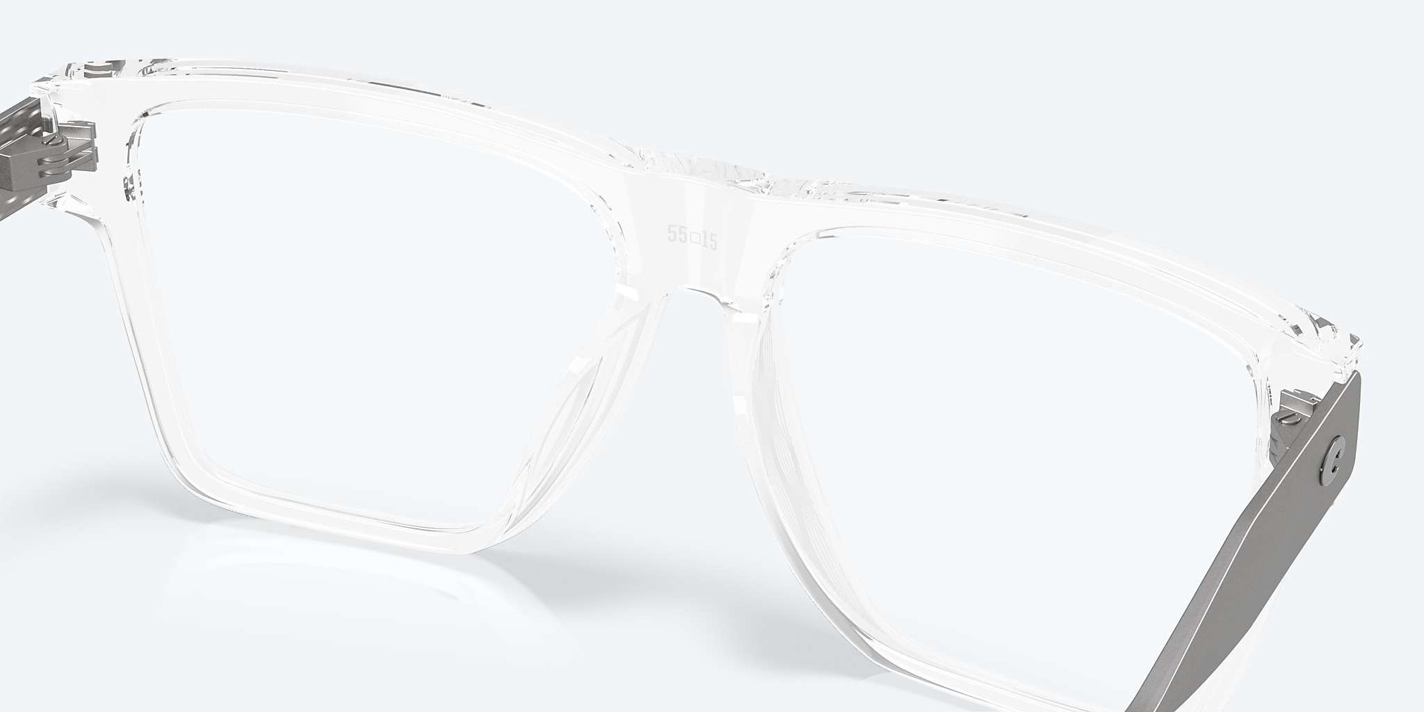 Eyeglasses Costa Pacific Rise 500 M (55-15) with Demo Lens lens and Vapor Mist frame Image 7 of 7 Eyeglasses Costa Pacific Rise 500 M (55-15) with Demo Lens lens and Vapor Mist frame Image 7 of 7