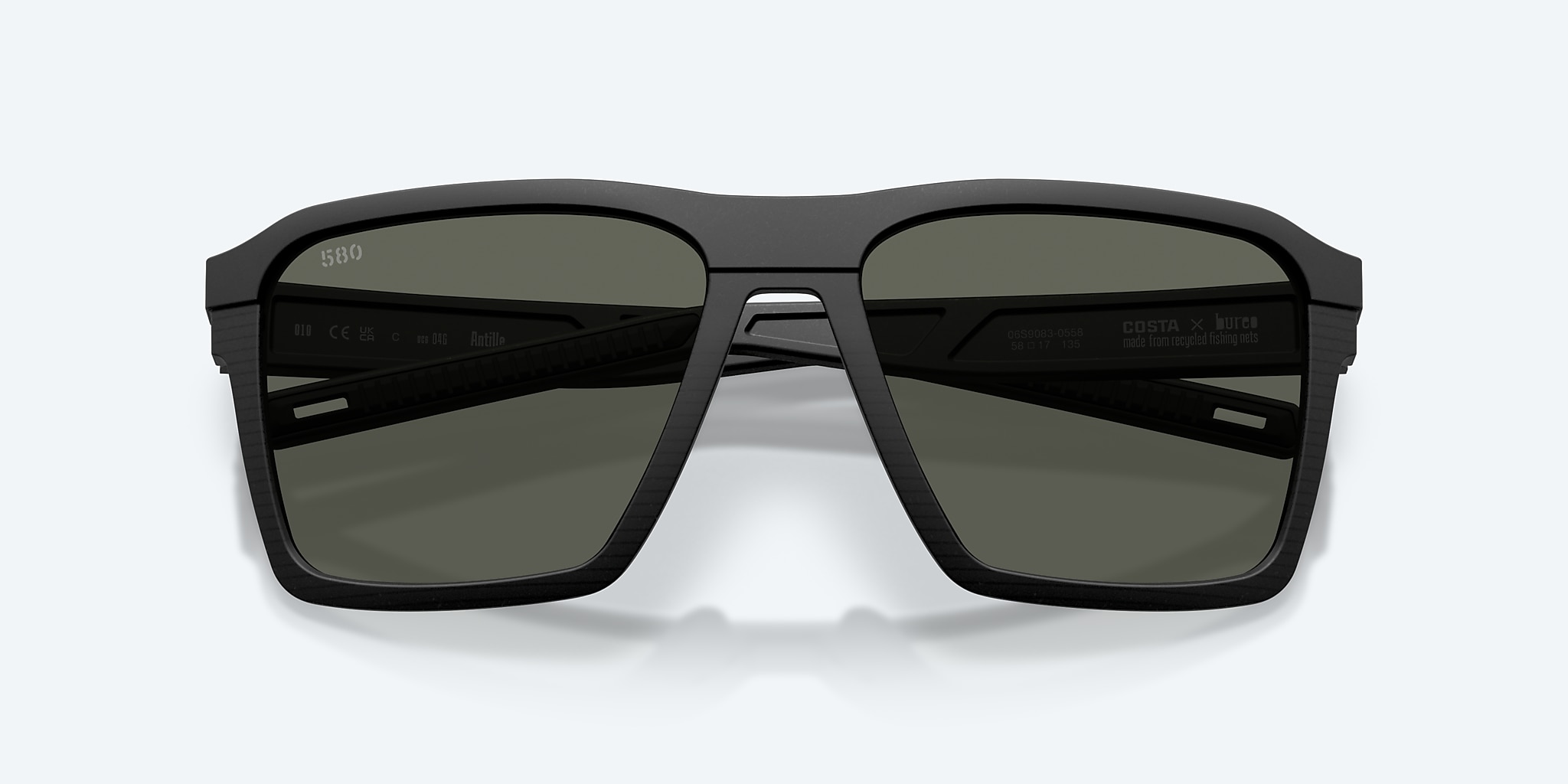Lentes de Sol Costa Antille L (58-17) con Gris lente y Netplus Black montura Imagen 5 de 8 Lentes de Sol Costa Antille L (58-17) con Gris lente y Netplus Black montura Imagen 5 de 8