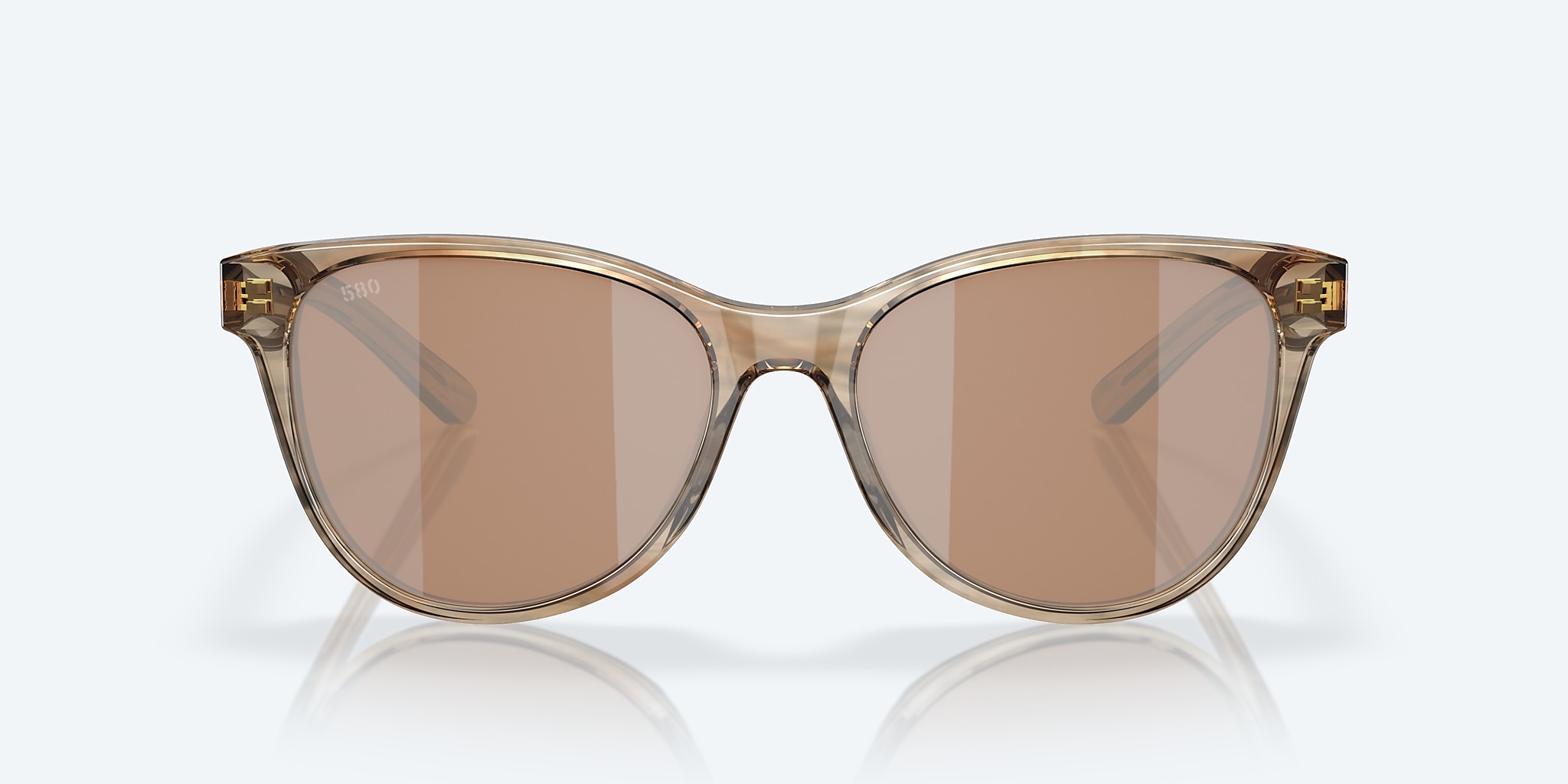 Sunglasses Costa Catherine M (57-17) with Copper Silver Mirror lens and Shallows frame Image 2 of 7 Sunglasses Costa Catherine M (57-17) with Copper Silver Mirror lens and Shallows frame Image 2 of 7
