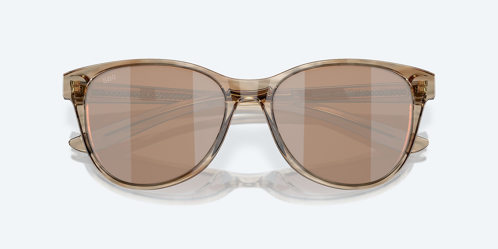 Sunglasses Costa Catherine M (57-17) with Copper Silver Mirror lens and Shallows frame Image 5 of 7 Sunglasses Costa Catherine M (57-17) with Copper Silver Mirror lens and Shallows frame Image 5 of 7