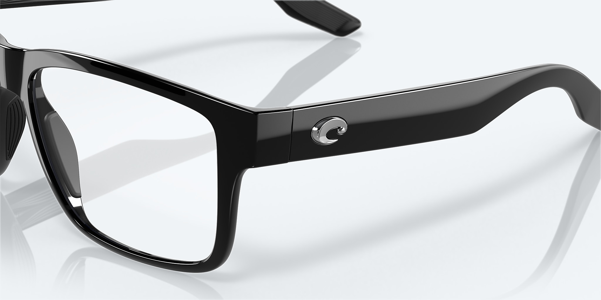 Eyeglasses Costa Paunch RX XL (57-16) with DEMO LENS lens and Black frame Image 6 of 7 Eyeglasses Costa Paunch RX XL (57-16) with DEMO LENS lens and Black frame Image 6 of 7
