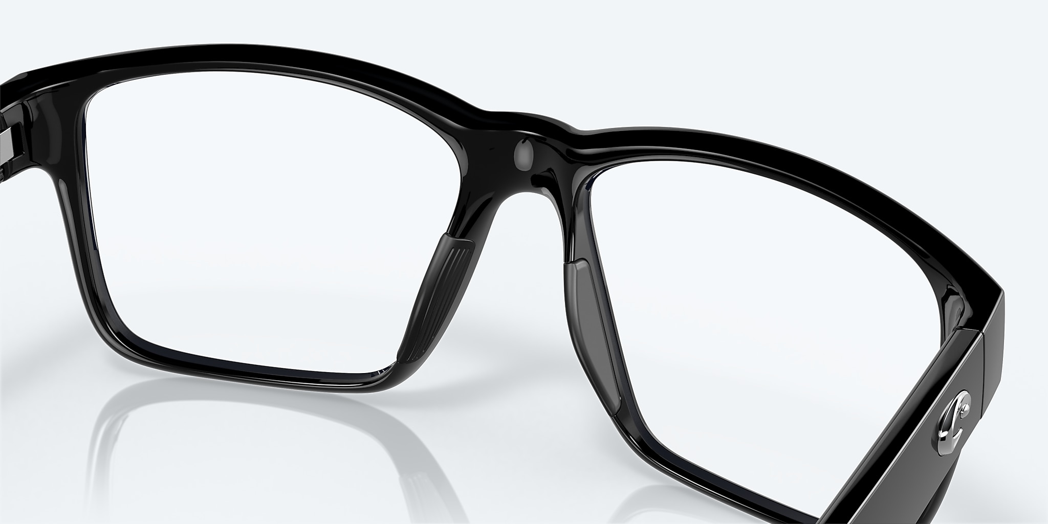 Eyeglasses Costa Paunch RX XL (57-16) with DEMO LENS lens and Black frame Image 7 of 7 Eyeglasses Costa Paunch RX XL (57-16) with DEMO LENS lens and Black frame Image 7 of 7