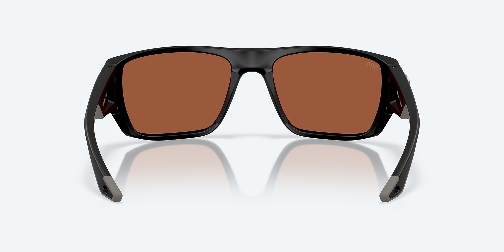 Sunglasses Costa Finlet L (59-19) with Green Mirror lens and Matte Black frame Image 4 of 7 Sunglasses Costa Finlet L (59-19) with Green Mirror lens and Matte Black frame Image 4 of 7