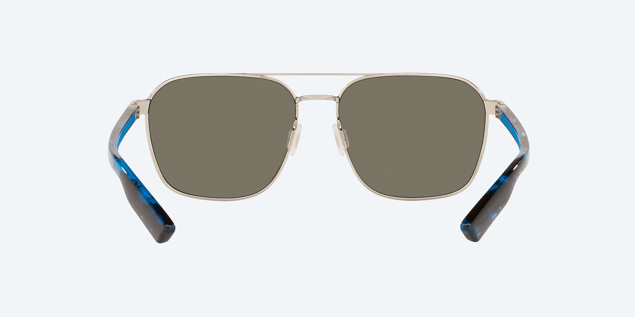 Sunglasses Costa Wader XL (58-16) with Blue Mirror lens and Brushed Silver frame Image 4 of 4 Sunglasses Costa Wader XL (58-16) with Blue Mirror lens and Brushed Silver frame Image 4 of 4