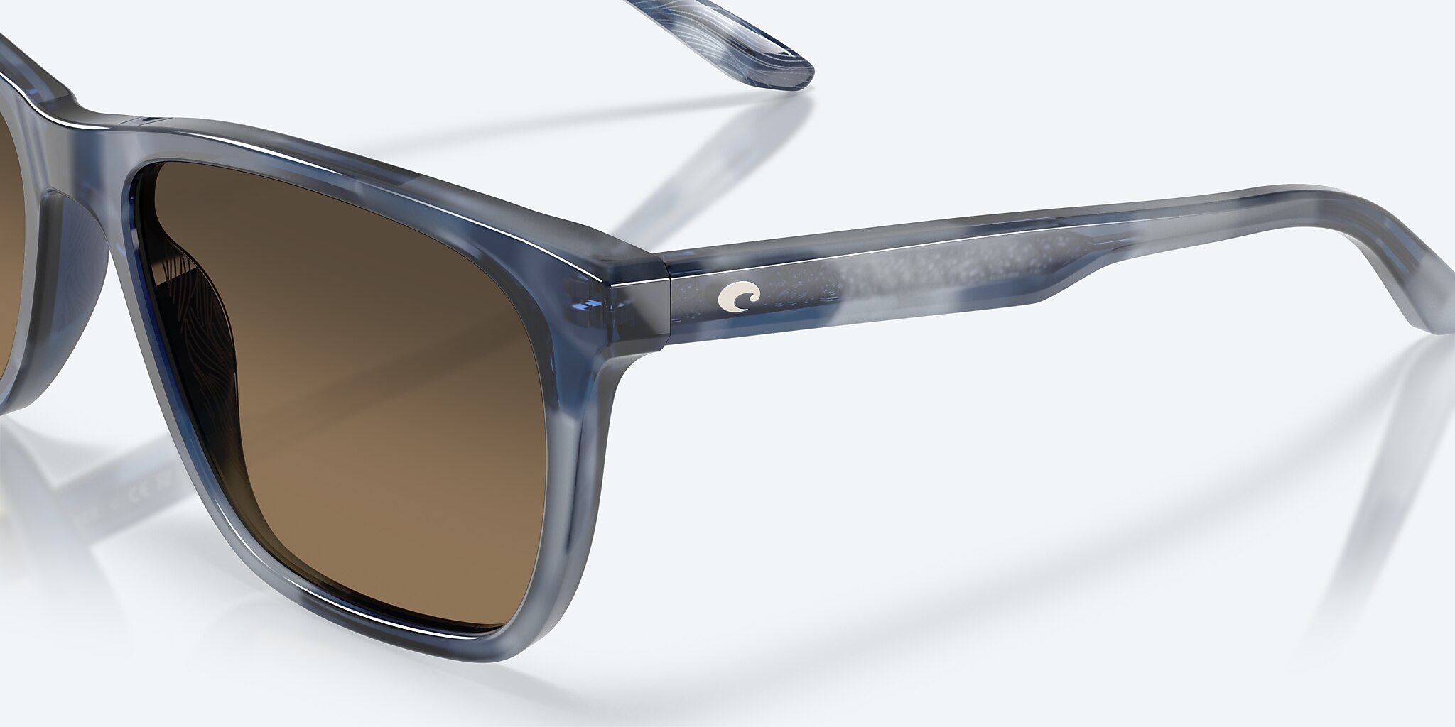 Sunglasses Costa Gravels L (57-18) with Copper lens and Deep Blue Crystal frame Image 6 of 8