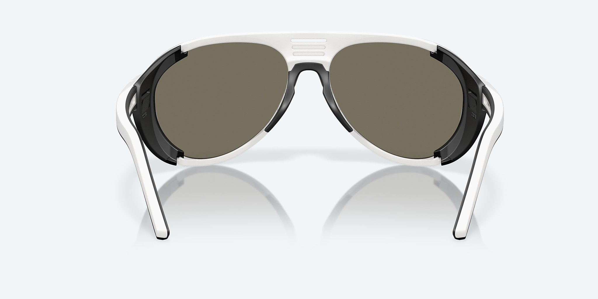 Sunglasses Costa Grand Catalina XL (59-15) with Blue Mirror lens and Hull White frame Image 4 of 8 Sunglasses Costa Grand Catalina XL (59-15) with Blue Mirror lens and Hull White frame Image 4 of 8