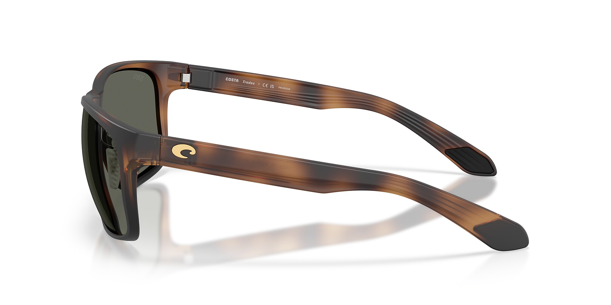 Costa Trades M (60-13) with Gray lenses and Matte Tortoise frame