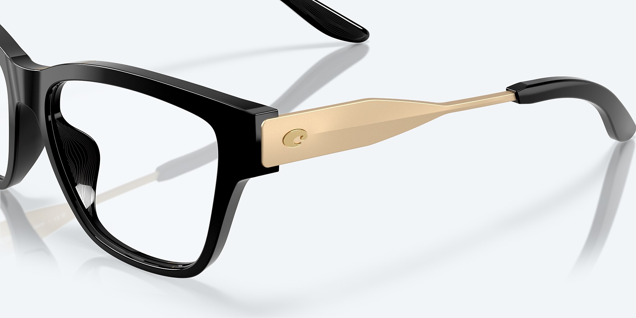 Lentes de Vista Costa Pacific Rise 510 S (52-15) con Micas de Demostración lente y Negro montura Imagen 6 de 7