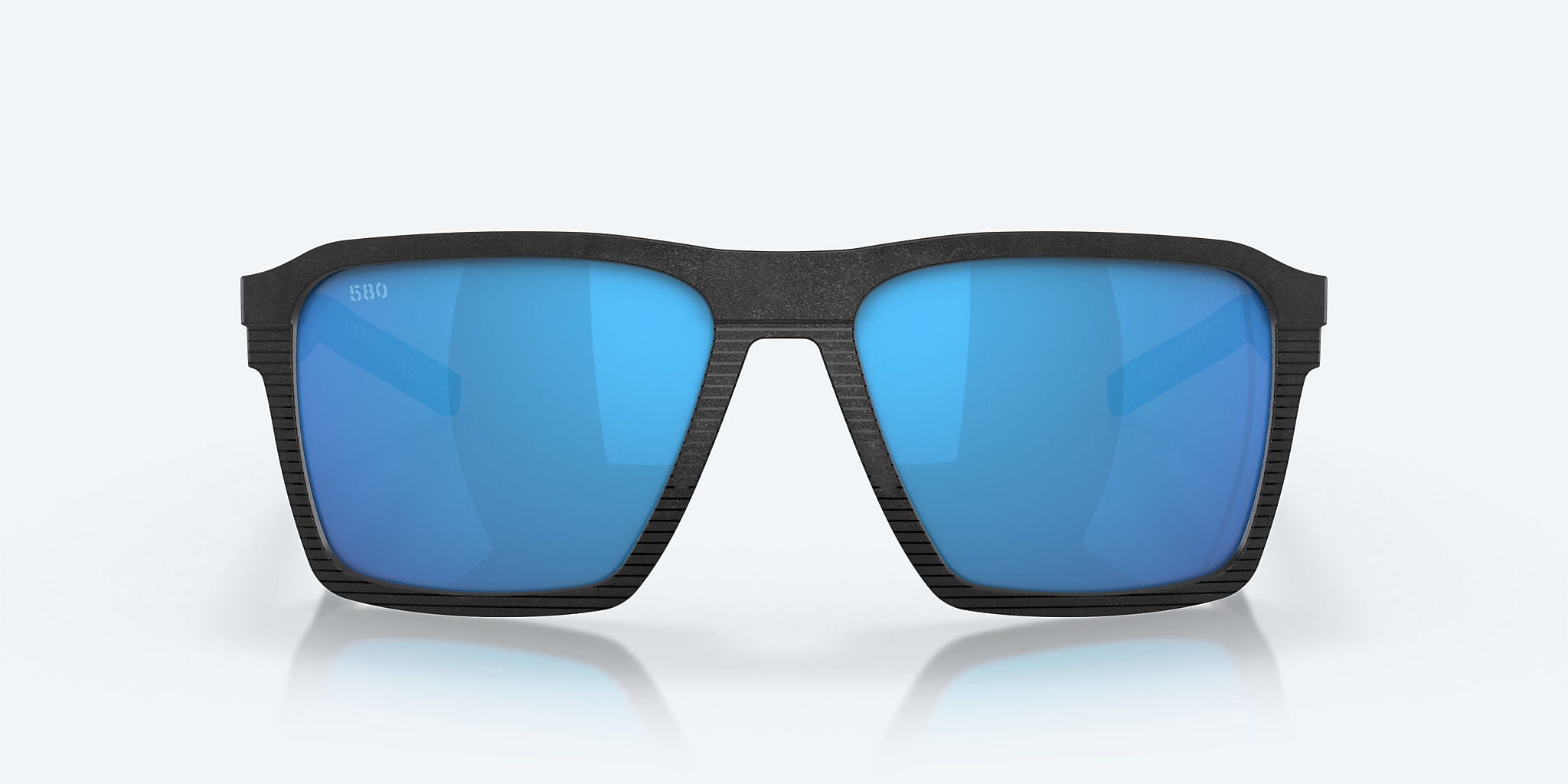 Sunglasses Costa Antille L (58-17) with Blue Mirror lens and Net Black frame Image 2 of 8 Sunglasses Costa Antille L (58-17) with Blue Mirror lens and Net Black frame Image 2 of 8