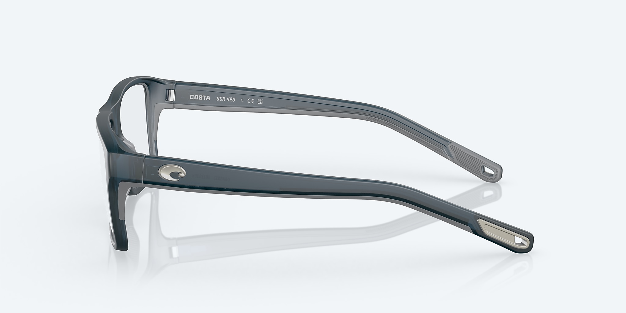 Eyeglasses Costa Ocean Ridge 420 L (56-17) with Demo Lens lens and Pacific Blue frame Image 3 of 7 Eyeglasses Costa Ocean Ridge 420 L (56-17) with Demo Lens lens and Pacific Blue frame Image 3 of 7