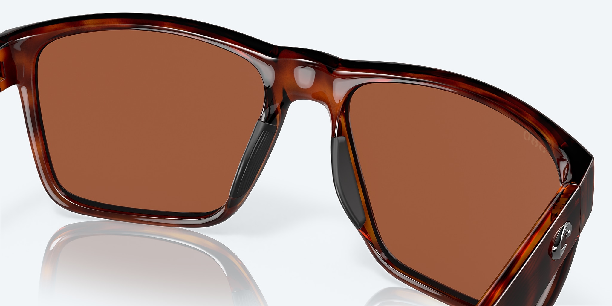 Sunglasses Costa Paunch XL XXL (59-18) with Green Mirror lens and Tortoise frame Image 7 of 7 Sunglasses Costa Paunch XL XXL (59-18) with Green Mirror lens and Tortoise frame Image 7 of 7