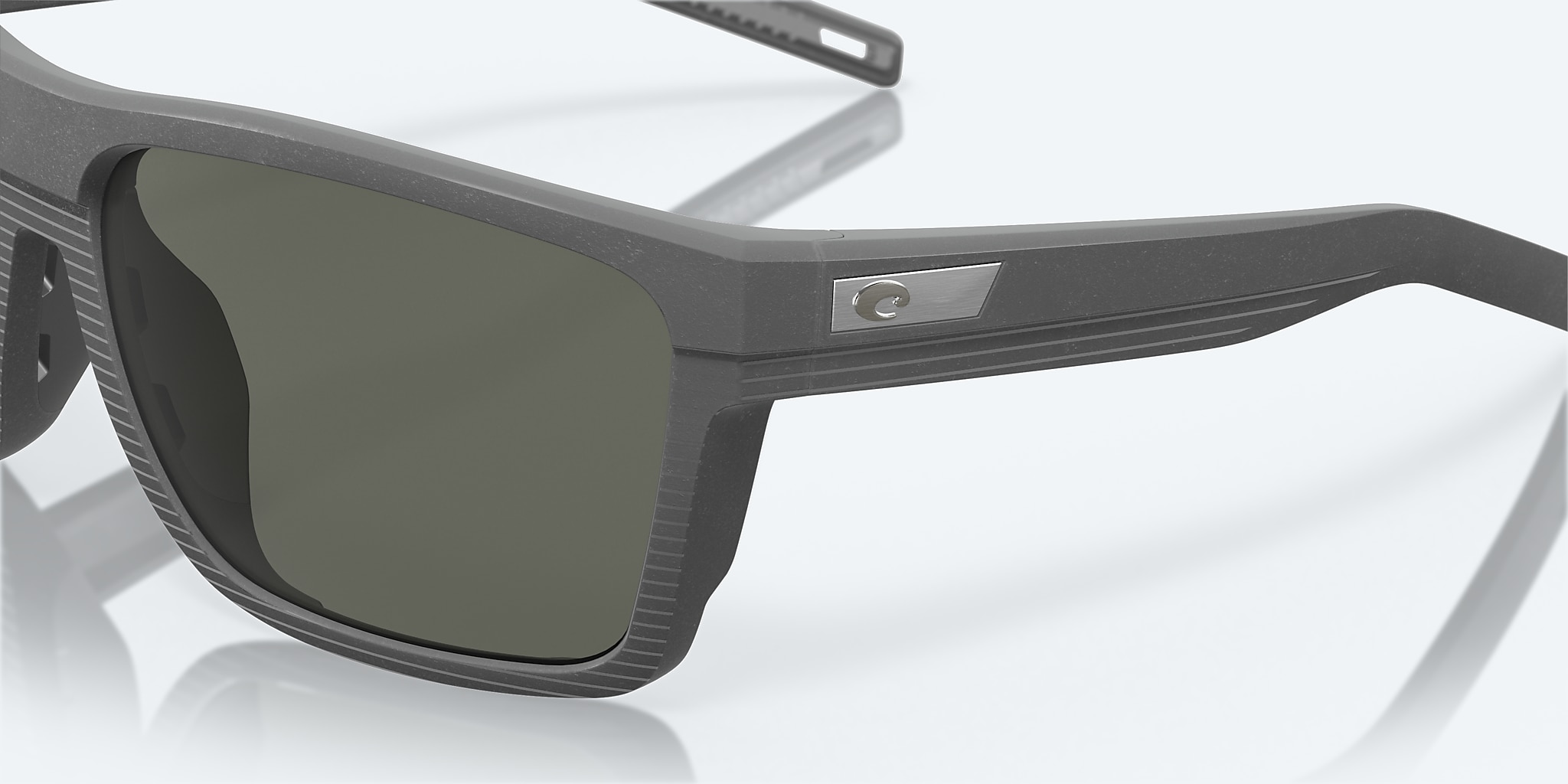 Sunglasses Costa Pargo L (61-17) with Gray lens and Dark Gray frame Image 6 of 7 Sunglasses Costa Pargo L (61-17) with Gray lens and Dark Gray frame Image 6 of 7