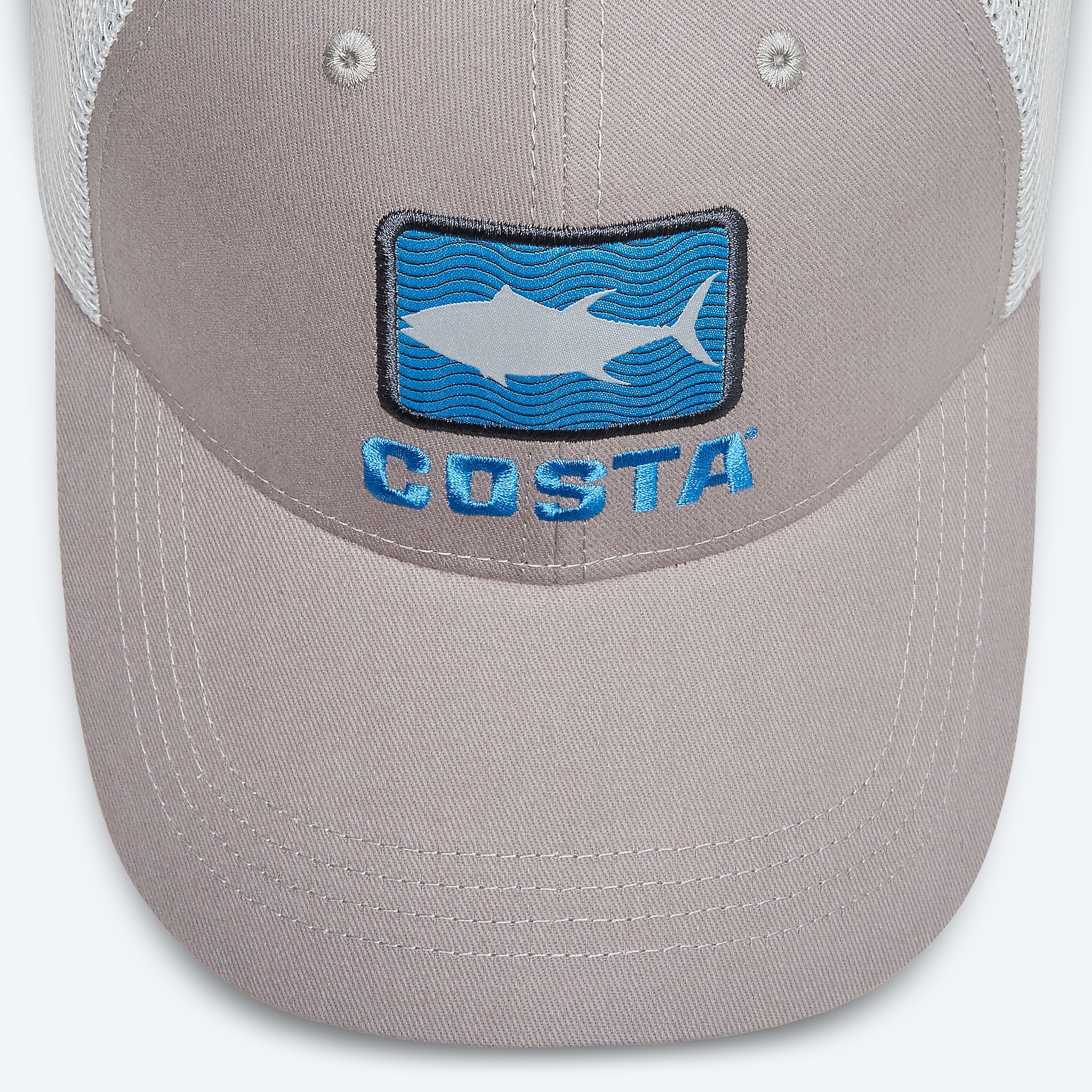 Accessories Gray Costa Tuna Waves Trucker Image 3 of 3 Accessories Gray Costa Tuna Waves Trucker Image 3 of 3