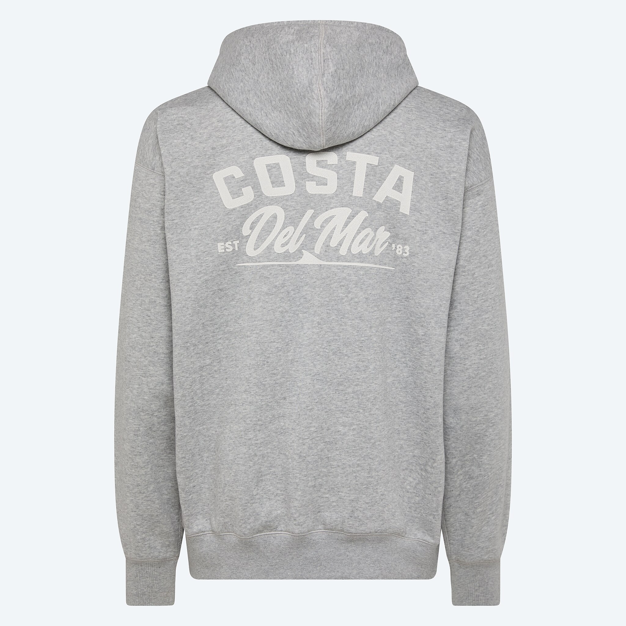 Apparel Heather Gray Costa Deck Fleece Hoodie Image 2 of 3