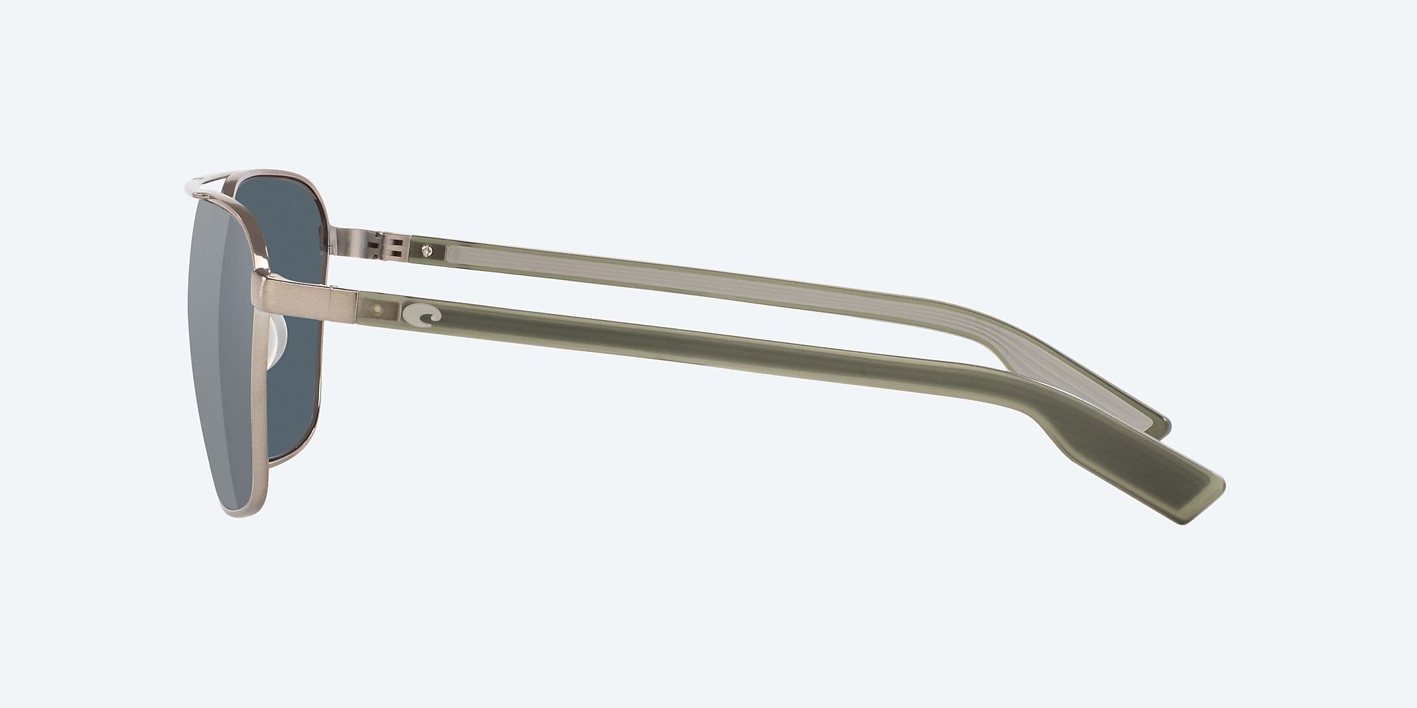 Sunglasses Costa Wader XL (58-16) with Gray Silver Mirror lens and Brushed Gunmetal frame Image 3 of 4 Sunglasses Costa Wader XL (58-16) with Gray Silver Mirror lens and Brushed Gunmetal frame Image 3 of 4