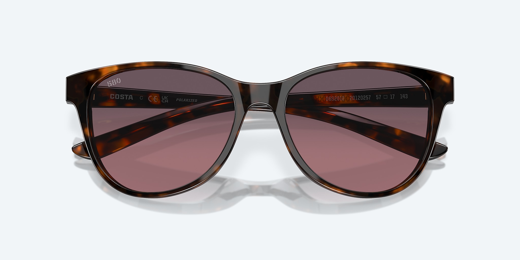 Sunglasses Costa Catherine M (57-17) with Rose Gradient lens and Tortoise frame Image 5 of 7 Sunglasses Costa Catherine M (57-17) with Rose Gradient lens and Tortoise frame Image 5 of 7