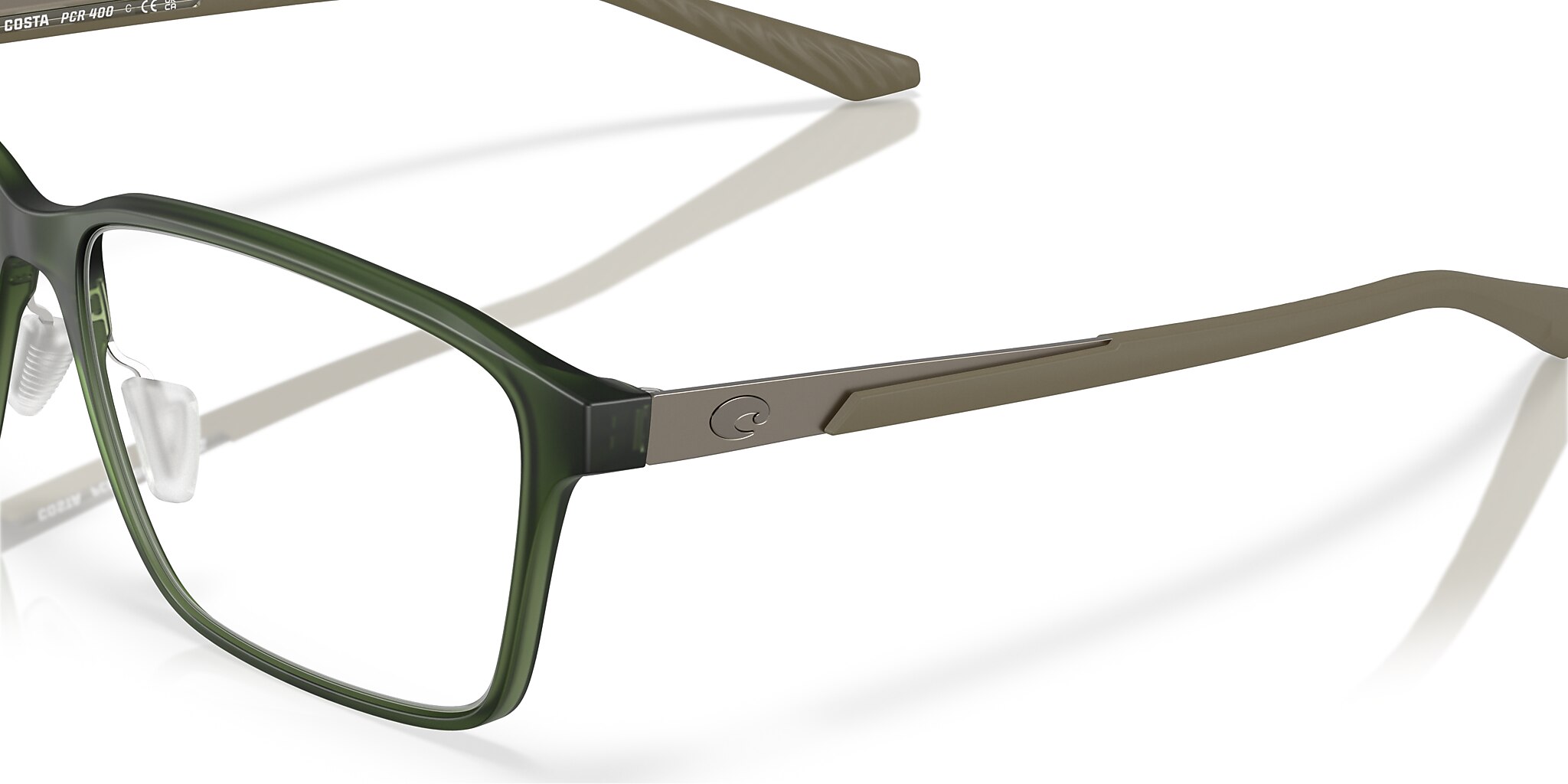 Costa Pacific Rise 400 M (53-16) with Demo Lens lenses and Algae