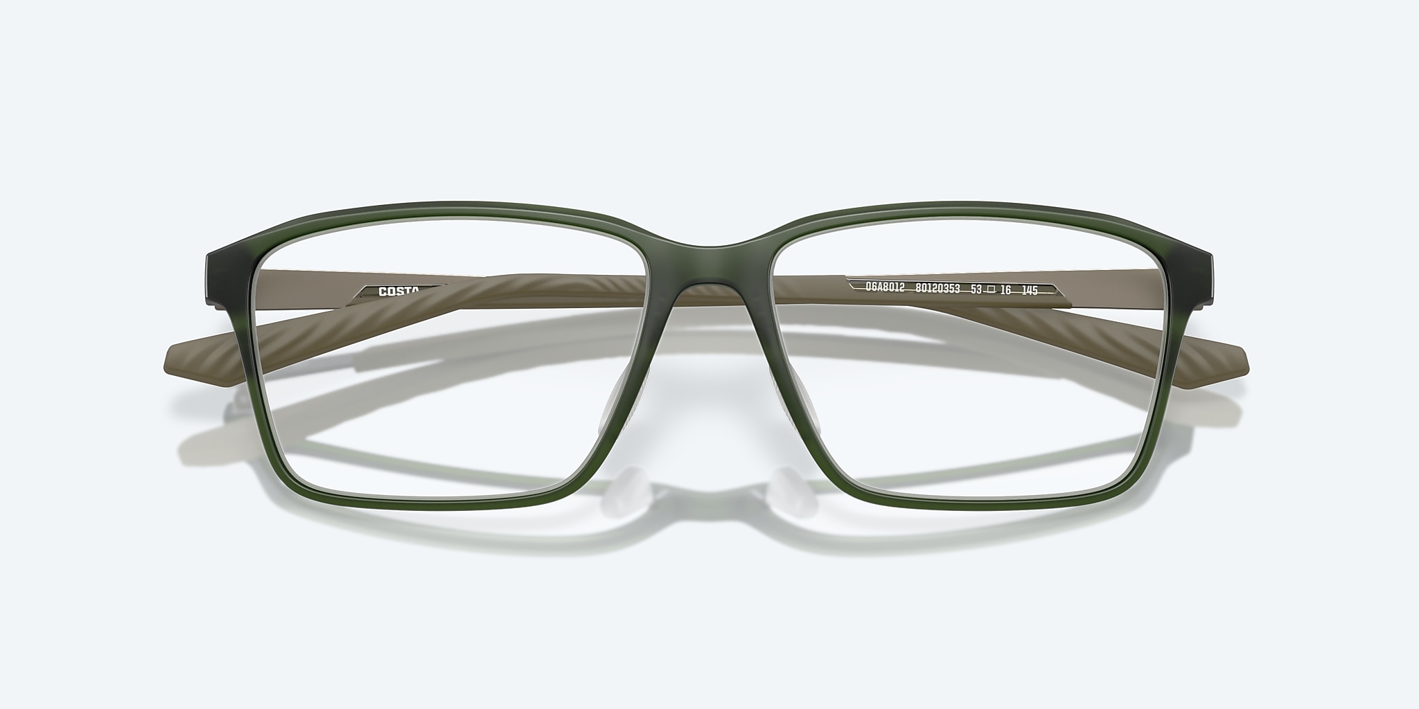 Eyeglasses Costa Pacific Rise 400 L (55-16) with Demo Lens lens and Algae Green frame Image 5 of 7 Eyeglasses Costa Pacific Rise 400 L (55-16) with Demo Lens lens and Algae Green frame Image 5 of 7