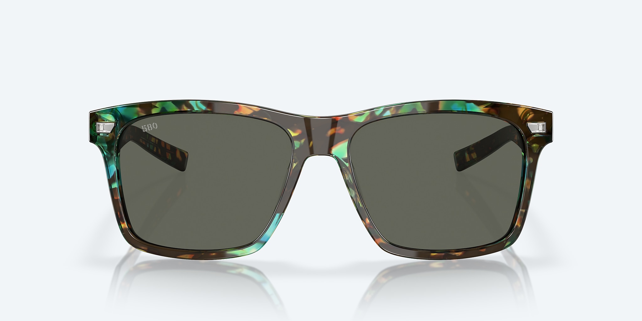 Sunglasses Costa Aransas L (58-16) with Gray lens and Shiny Ocean Tortoise frame Image 2 of 7 Sunglasses Costa Aransas L (58-16) with Gray lens and Shiny Ocean Tortoise frame Image 2 of 7