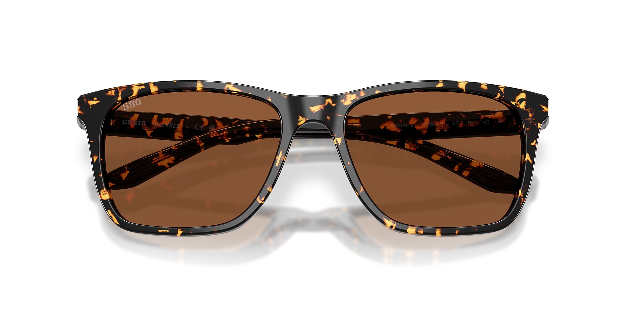 Costa Gravels L (57-18) with Copper lenses and Tortoise frame