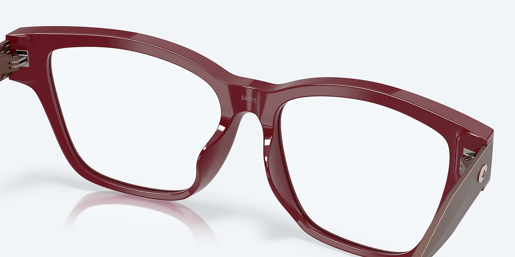 Eyeglasses Costa Pacific Rise 510 M (54-15) with Demo Lens lens and Plum frame Image 7 of 7 Eyeglasses Costa Pacific Rise 510 M (54-15) with Demo Lens lens and Plum frame Image 7 of 7