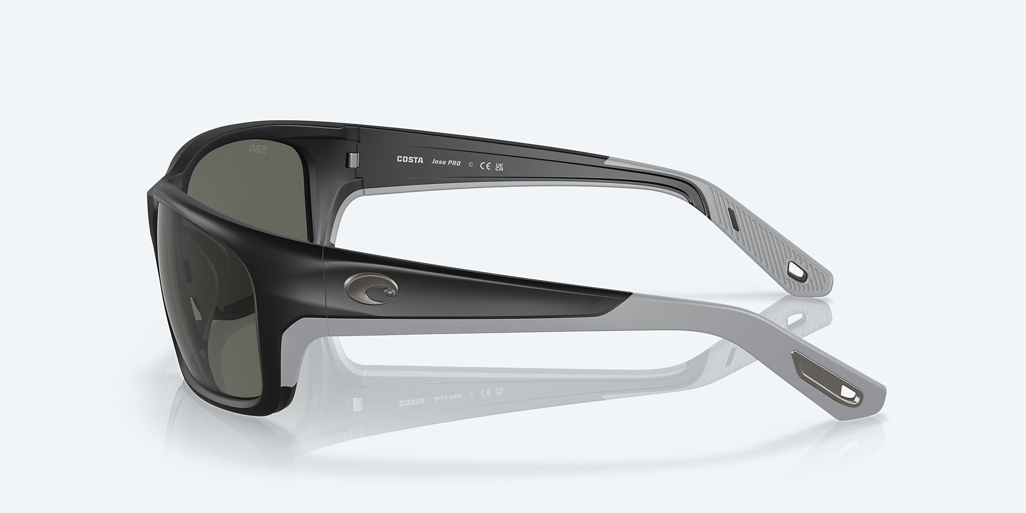 Sunglasses Costa Jose PRO L (62-16) with Gray lens and Matte Black frame Image 3 of 7 Sunglasses Costa Jose PRO L (62-16) with Gray lens and Matte Black frame Image 3 of 7