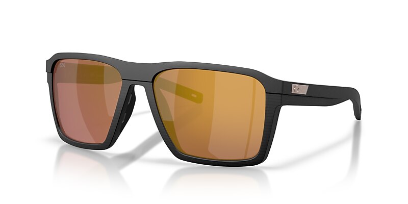 Costa Antille L (58-17) with Gold Mirror lenses and Netplus Black
