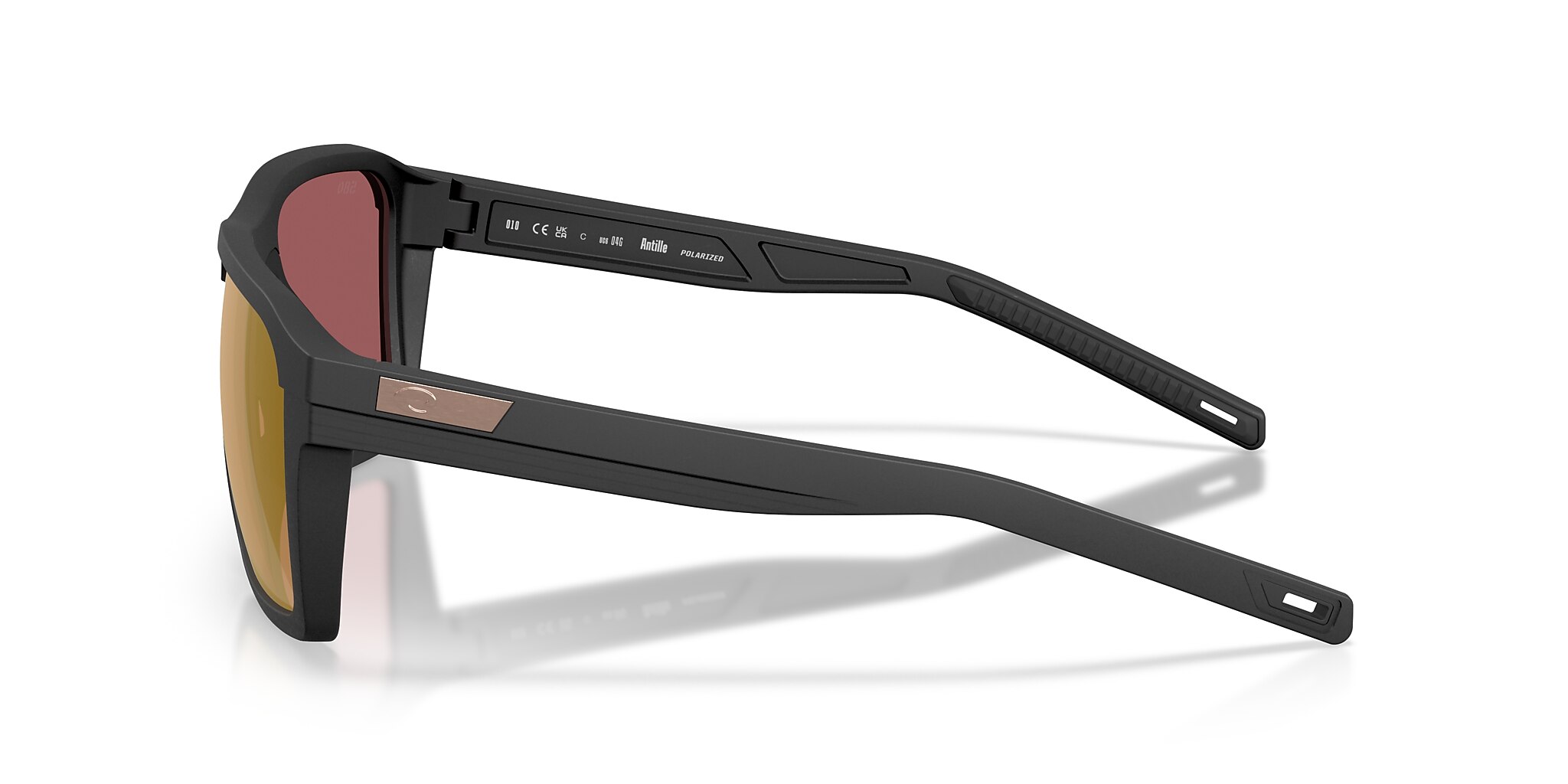 Costa Antille L (58-17) with Gold Mirror lenses and Netplus Black