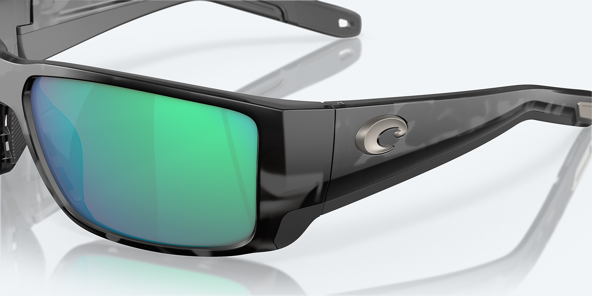 Sunglasses Costa Blackfin PRO L (60-16) with Green Mirror lens and Tiger Shark frame Image 6 of 8 Sunglasses Costa Blackfin PRO L (60-16) with Green Mirror lens and Tiger Shark frame Image 6 of 8