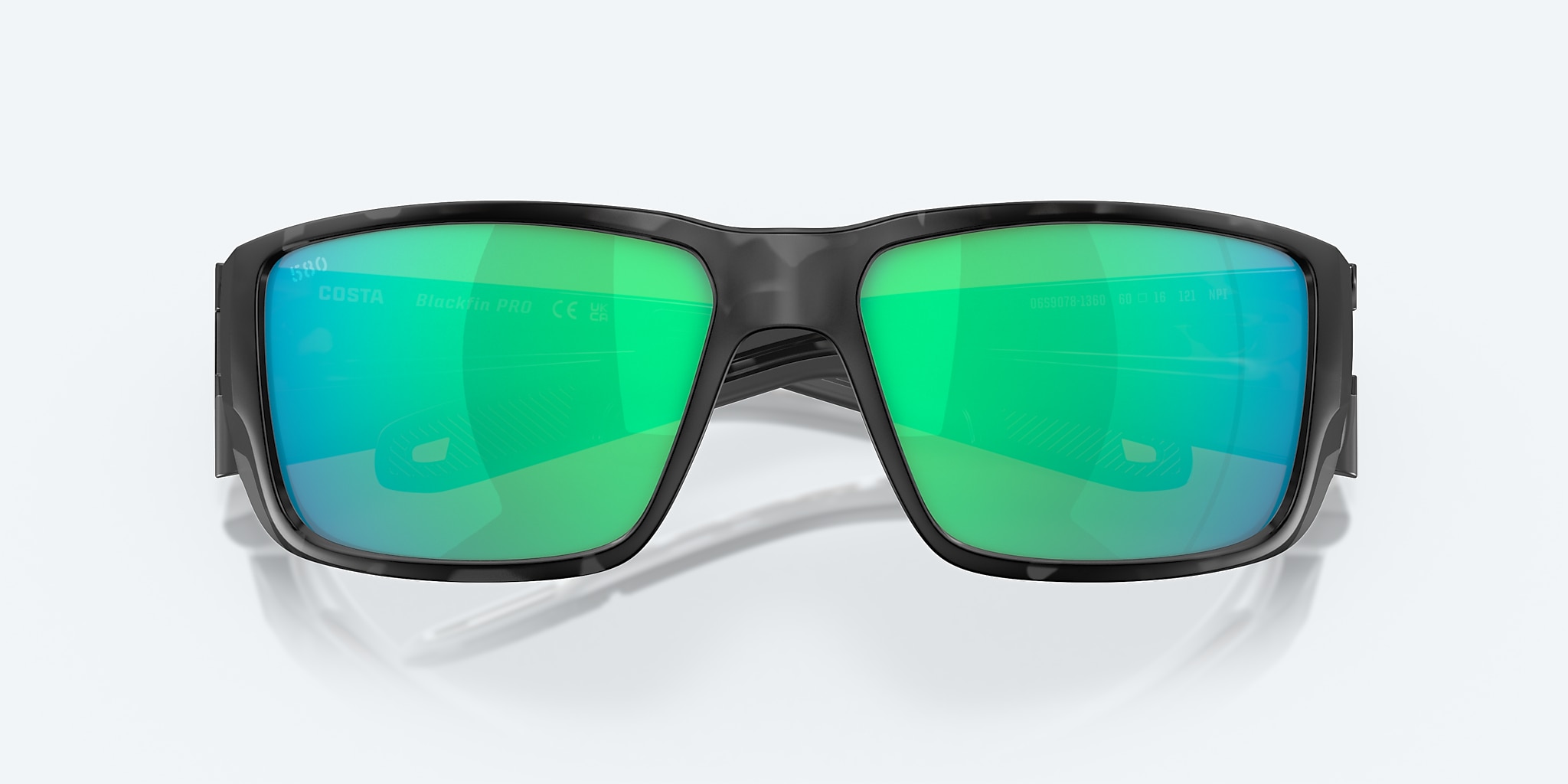 Sunglasses Costa Blackfin PRO L (60-16) with Green Mirror lens and Tiger Shark frame Image 5 of 8 Sunglasses Costa Blackfin PRO L (60-16) with Green Mirror lens and Tiger Shark frame Image 5 of 8
