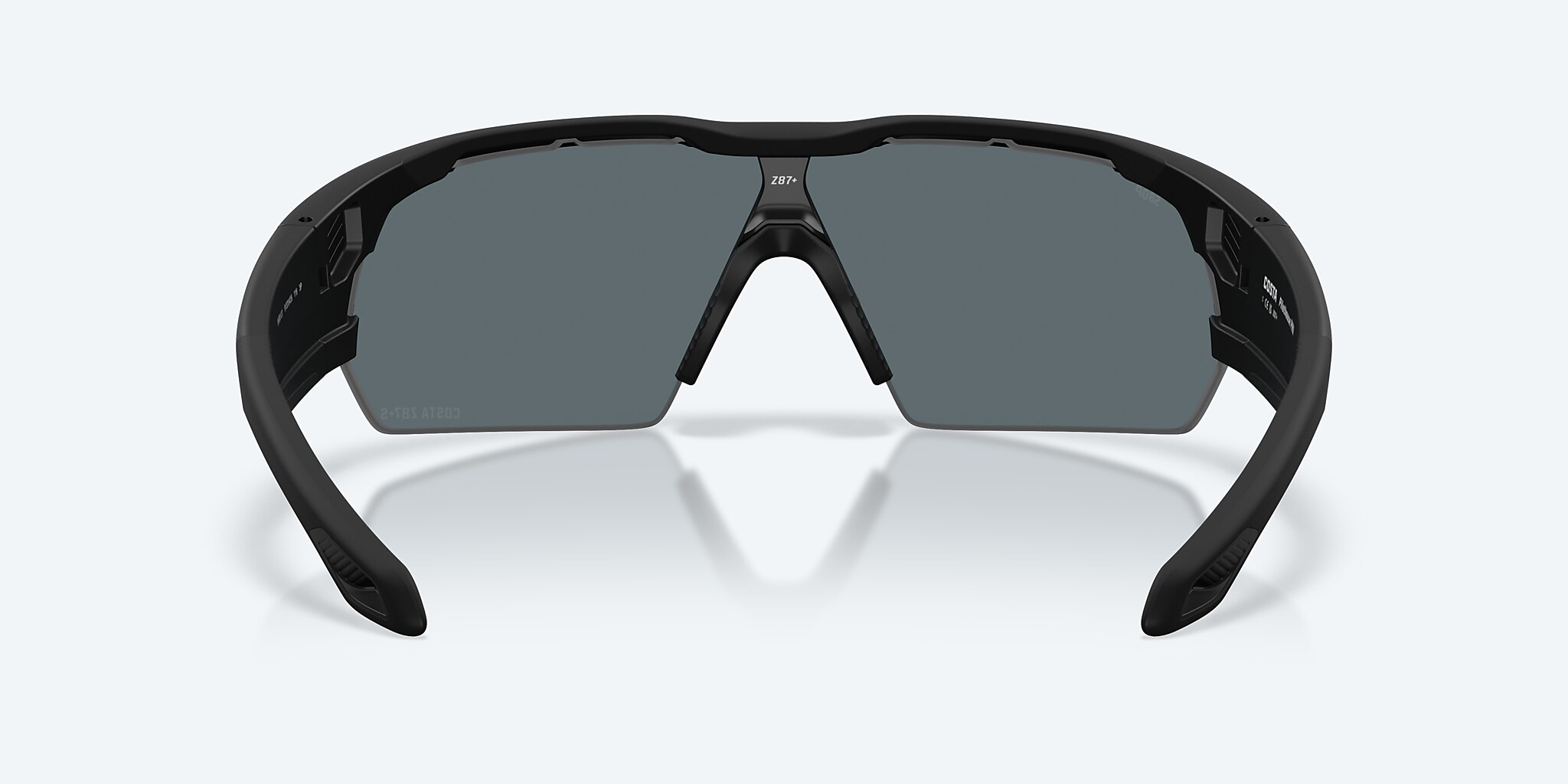 Sunglasses Costa Pilothouse PRO XXL (35-135) with Blue Mirror lens and Matte Black frame Image 5 of 10