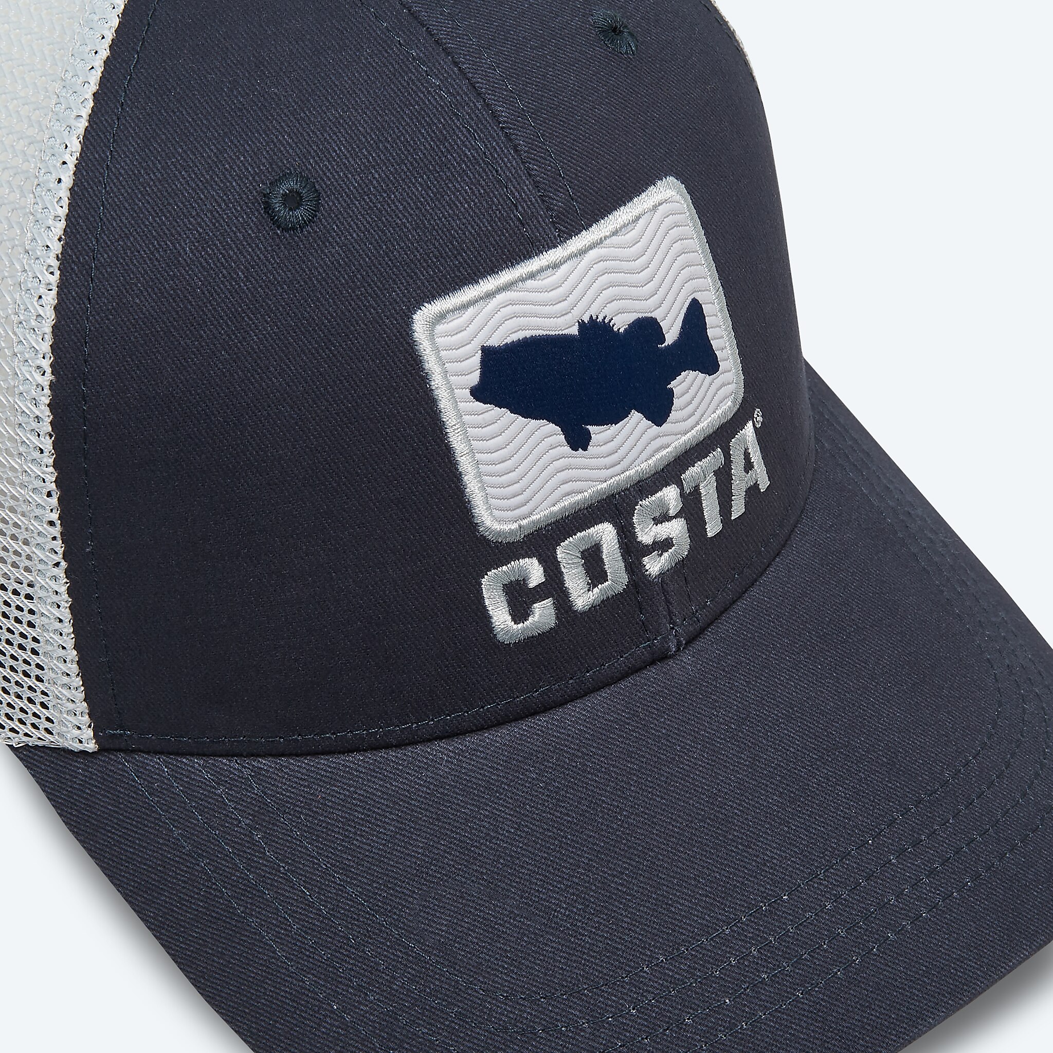 Accessories Navy Costa Bass Waves Trucker Image 3 of 3