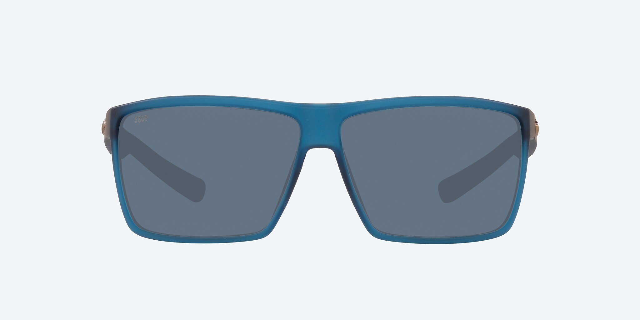 Sunglasses Costa Rincon L (63-11) with Gray lens and Matte Atlantic Blue frame Image 2 of 4