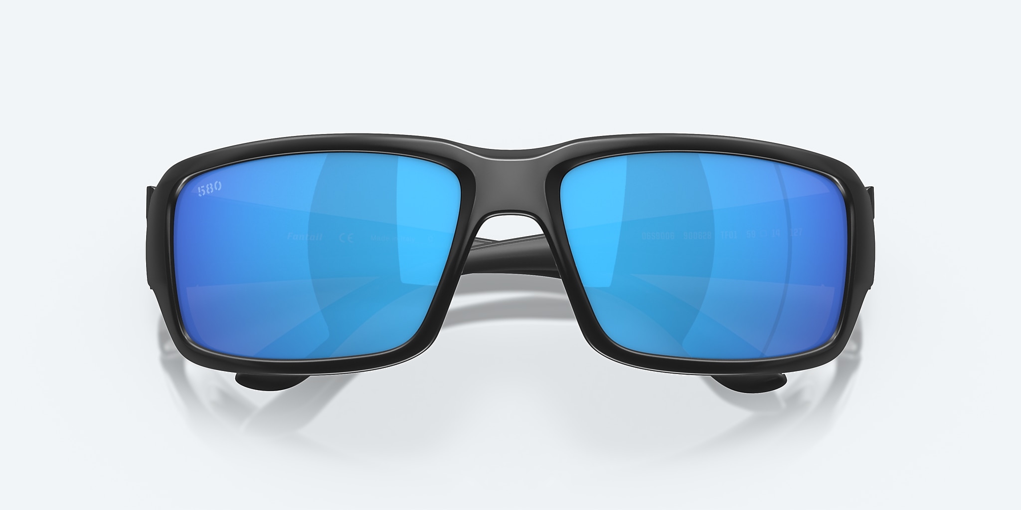 Sunglasses Costa Fantail M (59-14) with Blue Mirror lens and Blackout frame Image 5 of 7 Sunglasses Costa Fantail M (59-14) with Blue Mirror lens and Blackout frame Image 5 of 7