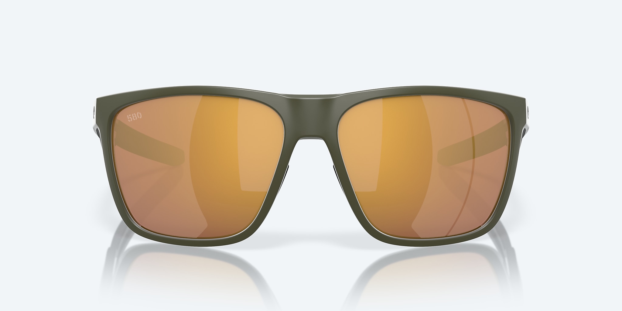Sunglasses Costa Ferg XL XXL (62-16) with Gold Mirror lens and Matte Olive frame Image 2 of 8 Sunglasses Costa Ferg XL XXL (62-16) with Gold Mirror lens and Matte Olive frame Image 2 of 8