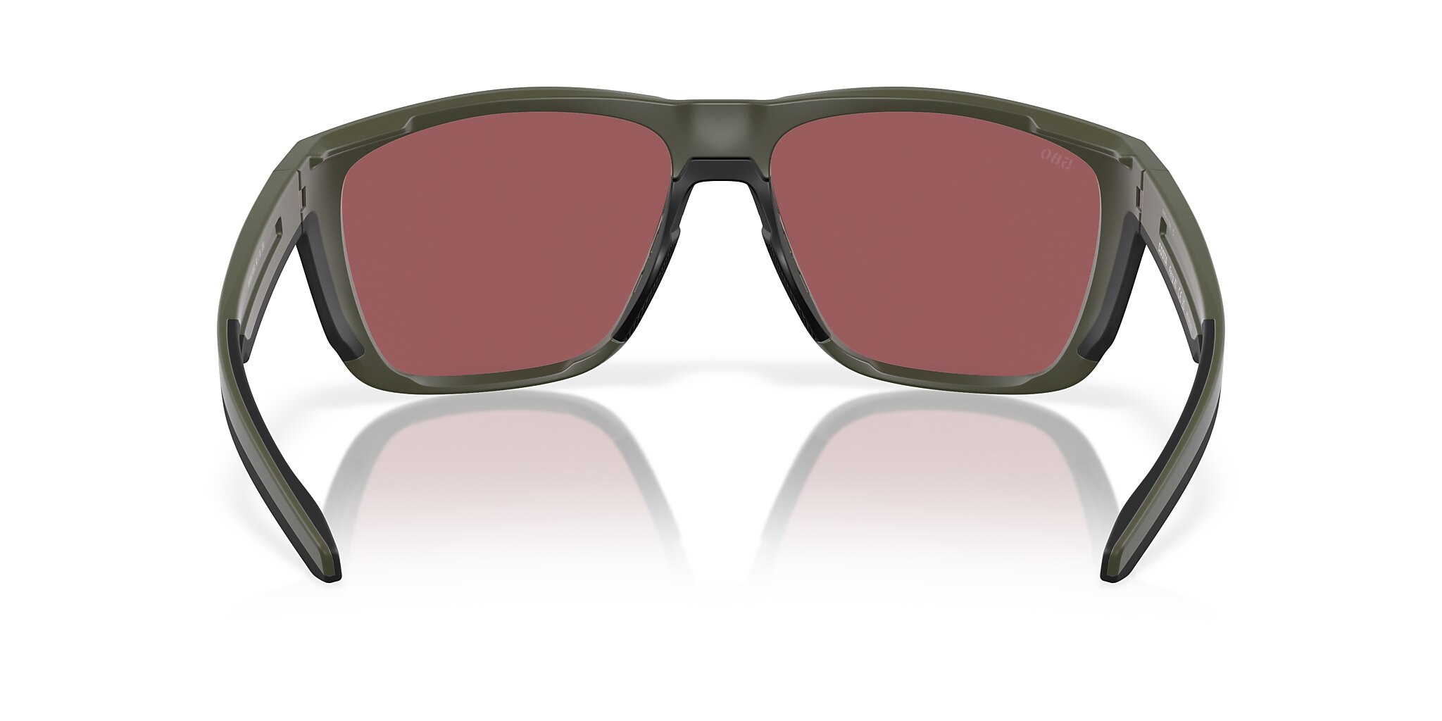 Costa Ferg XL XXL (62-16) with Gold Mirror lenses and Matte Olive