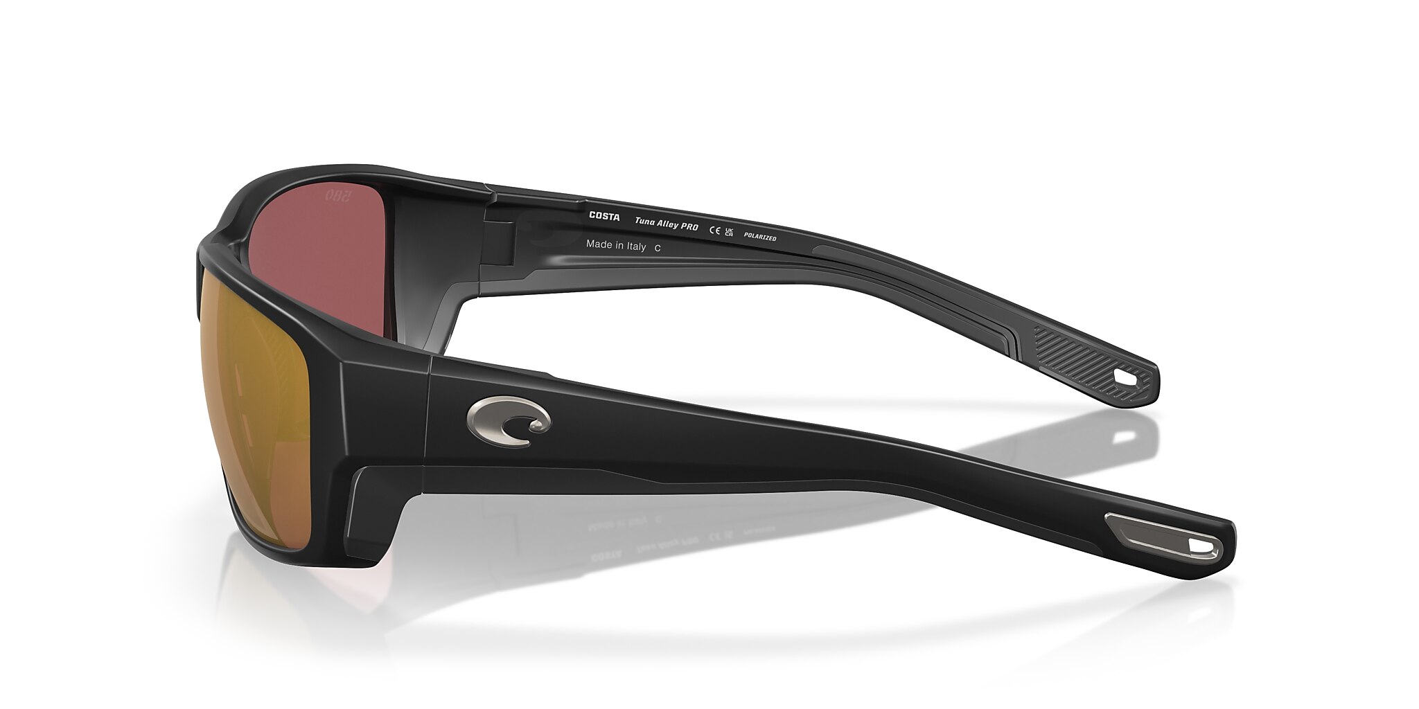 新品コスタデルマール ツナアレイ スポーツサングラス 偏光レンズ イエローレンズ Tuna Alley PRO Polarized Sunglasses in Gold Mirror | Costa