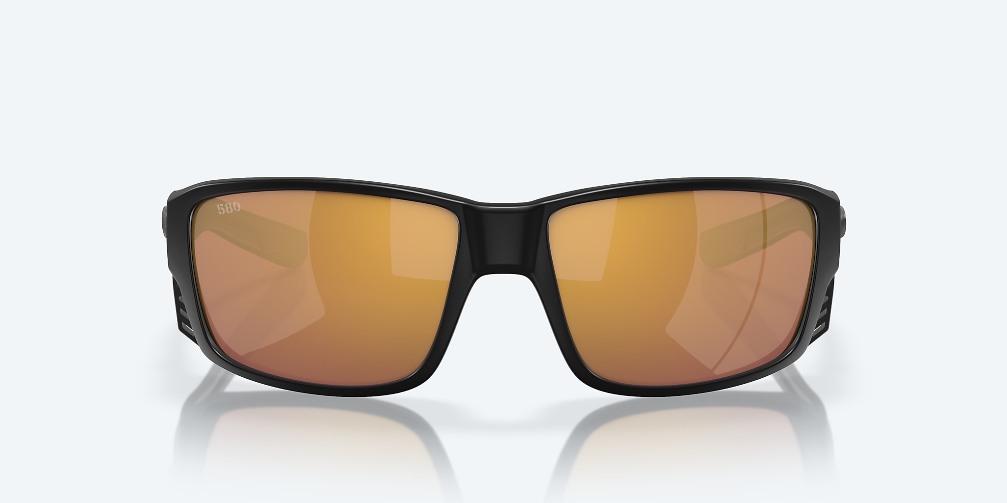 Sunglasses Costa Tuna Alley PRO L (60-16) with Gold Mirror lens and Matte Black frame Image 2 of 7 Sunglasses Costa Tuna Alley PRO L (60-16) with Gold Mirror lens and Matte Black frame Image 2 of 7
